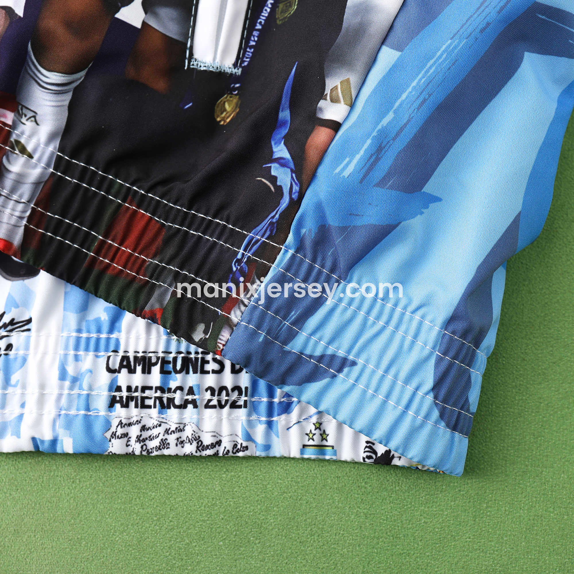 ManixJersey.com | Argentina 24-25 Blue Double Sided Reversible Windbreaker - 2024 Copa America Championship -Customize Name, Number and Patch | Worldwide Shipping