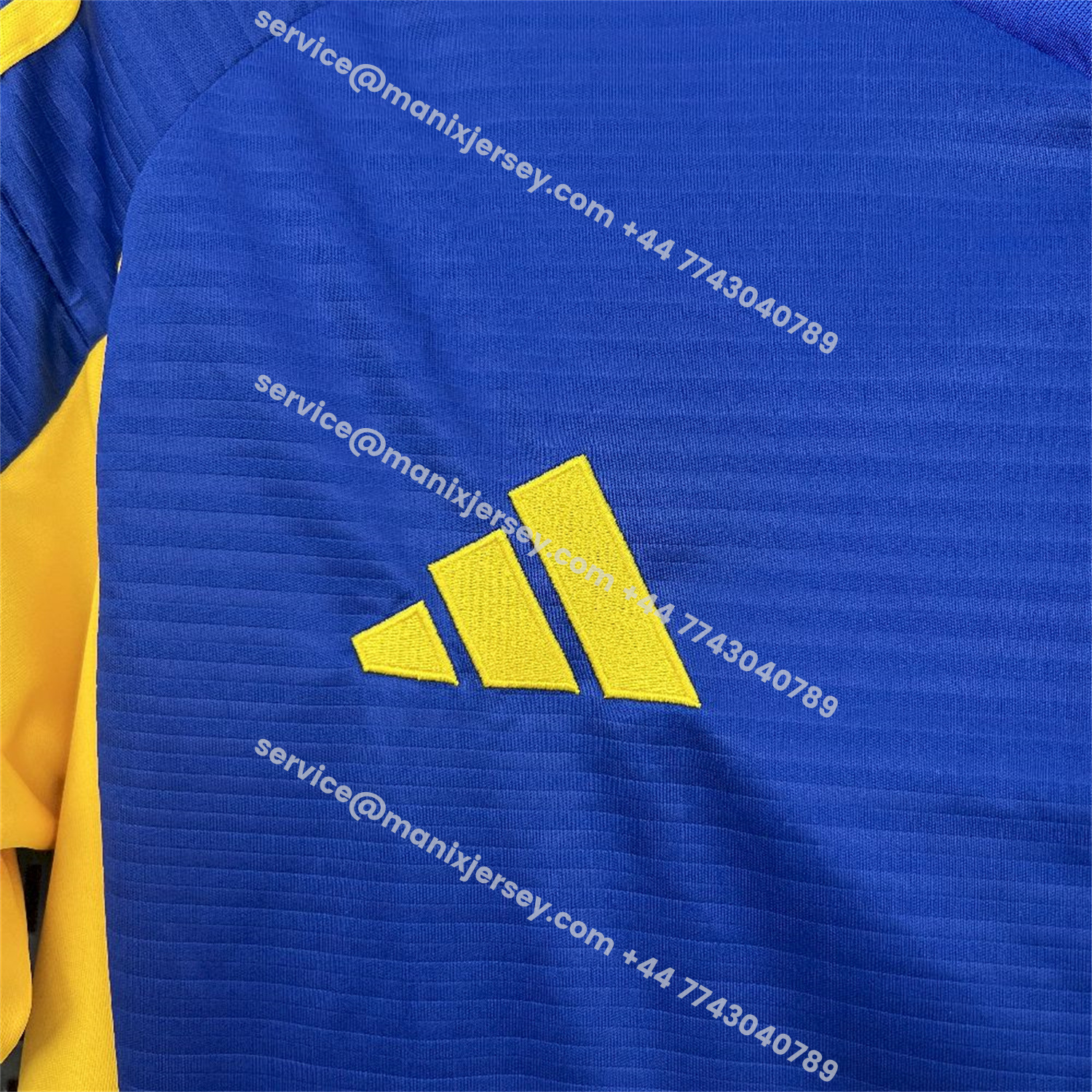 ManixJersey.com | Leeds United 25-26 Away Blue Jersey - Fans Version -Customize Name, Number and Patch | Worldwide Shipping