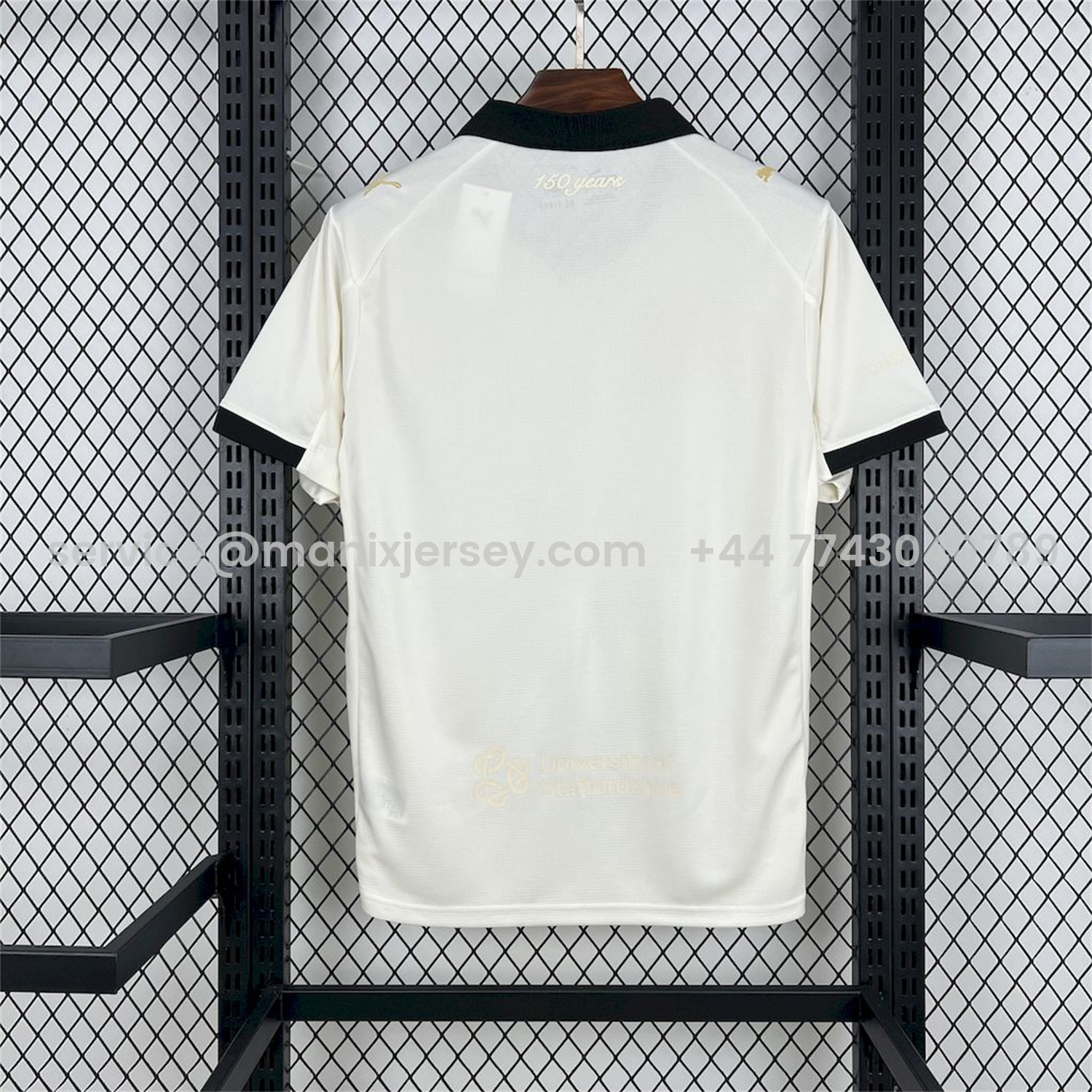 ManixJersey.com | Port Vale 25-26 150th Anniversary Home Jersey - Fans Version -Customize Name, Number and Patch | Worldwide Shipping