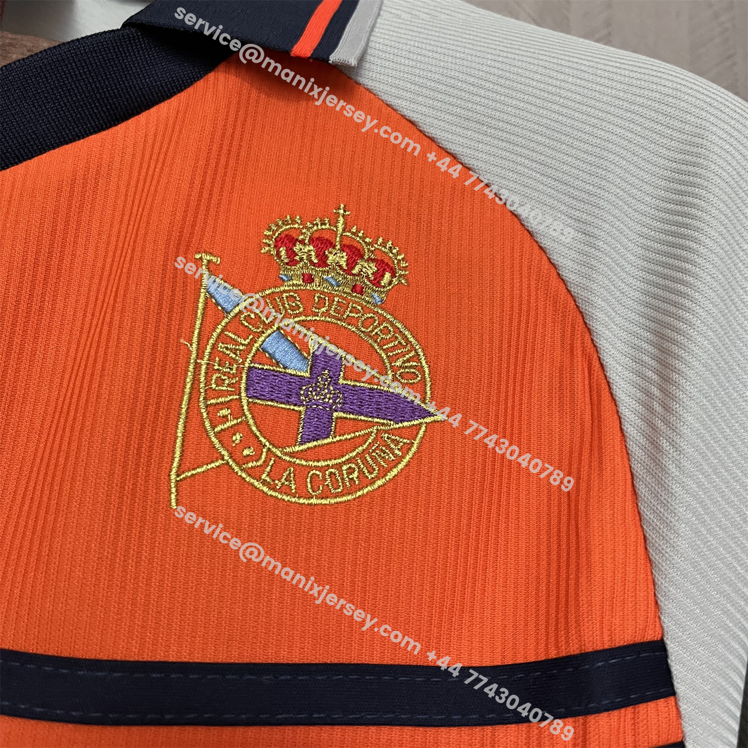 ManixJersey.com | Retro Deportivo de La Coruña 1998-99 Third Jersey -Customize Name, Number and Patch | Worldwide Shipping