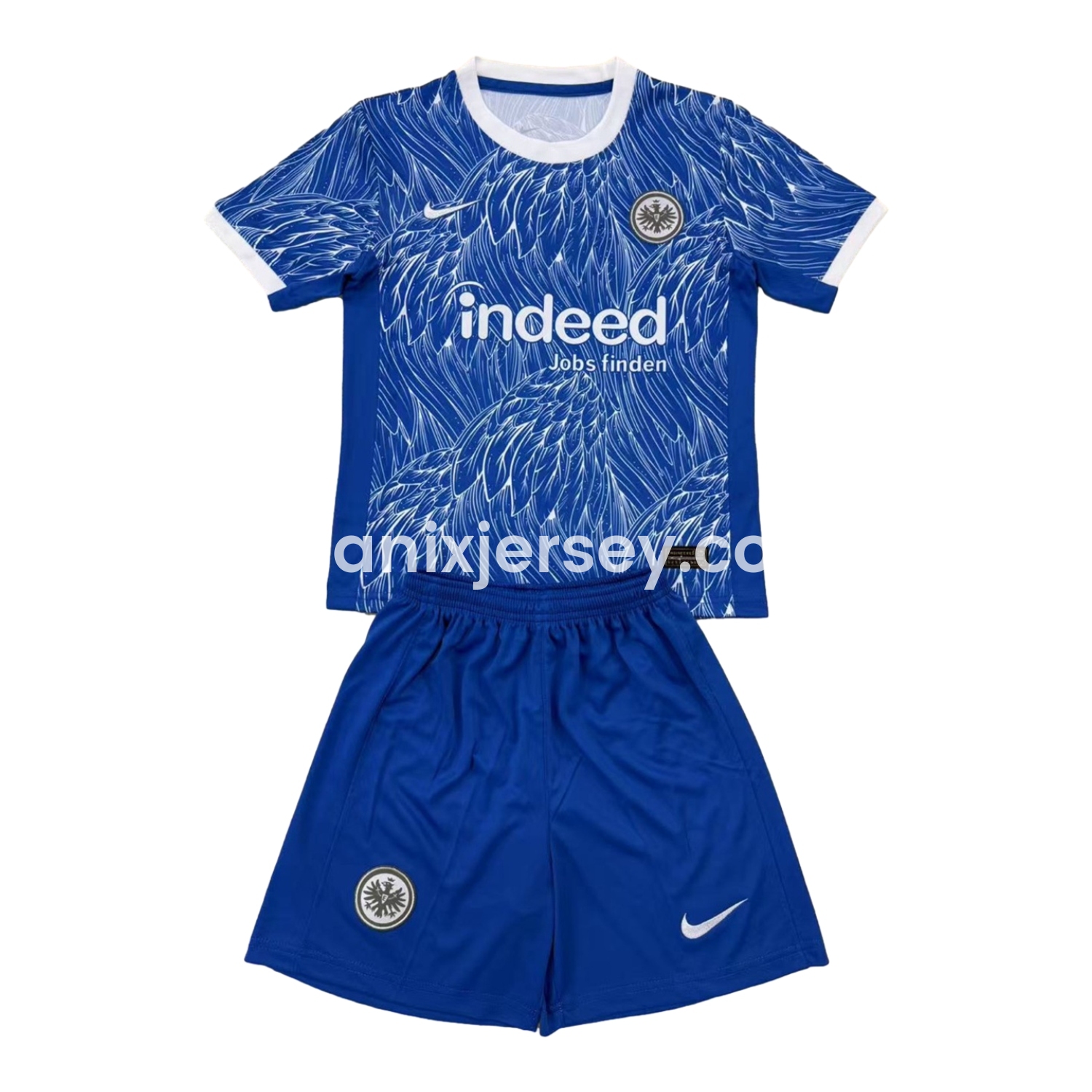 ManixJersey.com | Frankfurt 24-25 Blue Special Edition Men's Adult Jersey Set - Fans Version -Customize Name, Number and Patch | Worldwide Shipping