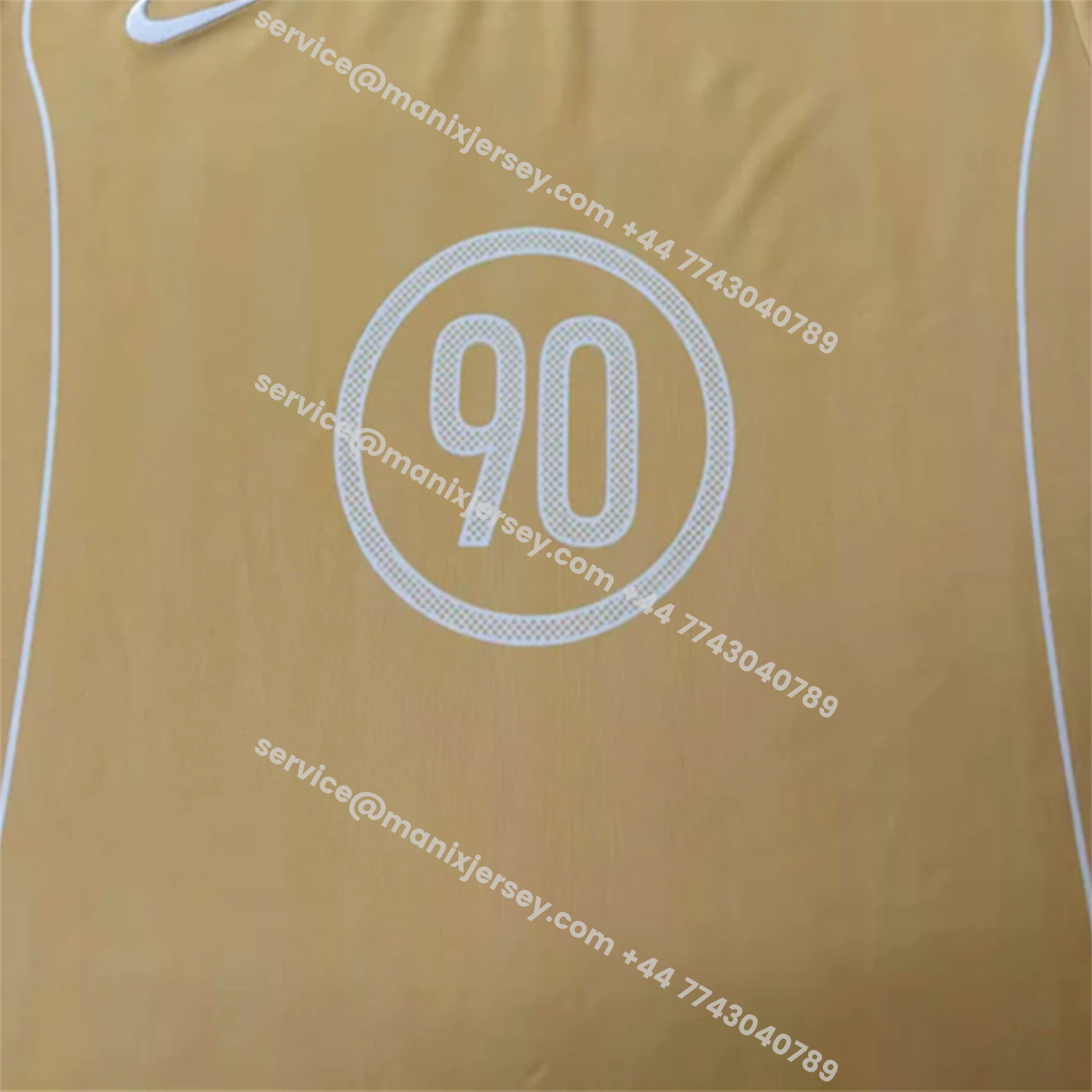 ManixJersey.com | Nike 2026 T90 Mud Yellow Special Jersey -Customize Name, Number and Patch | Worldwide Shipping