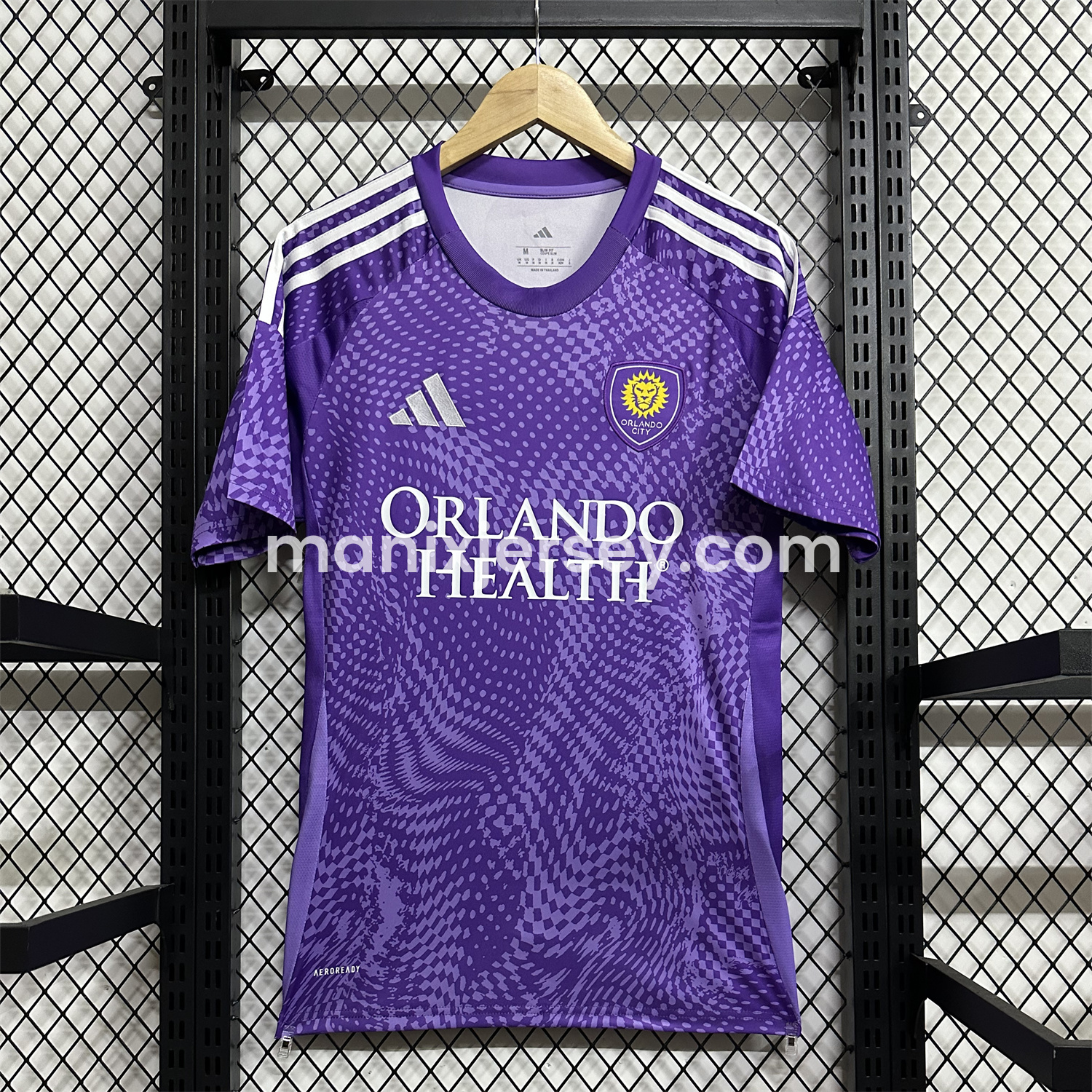 ManixJersey.com | Orlando City 25-26 Home Jersey - Fans Version -Customize Name, Number and Patch | Worldwide Shipping