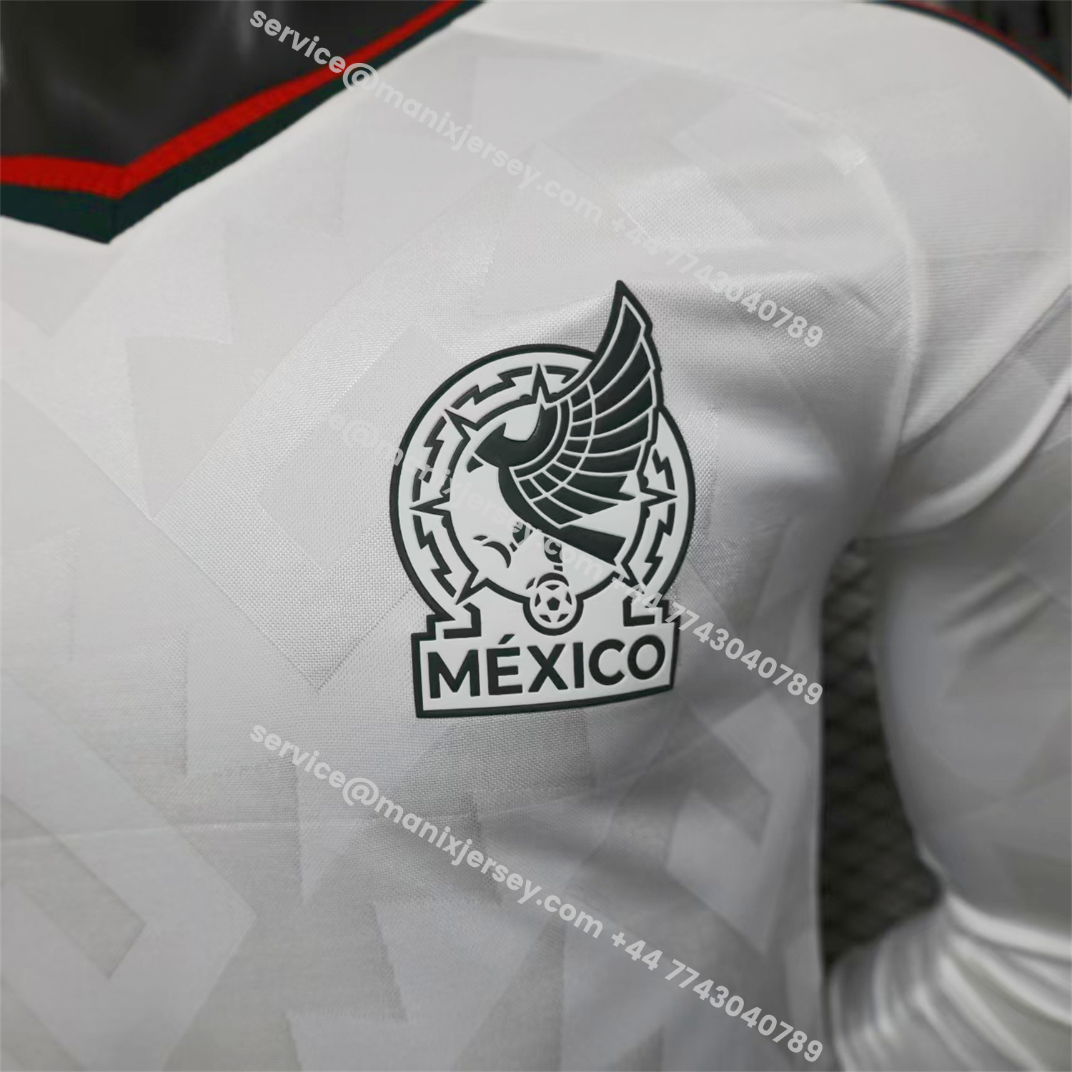 ManixJersey.com | Mexico 2026 Away Long Sleeves Jersey - Player Version -Customize Name, Number and Patch | Worldwide Shipping