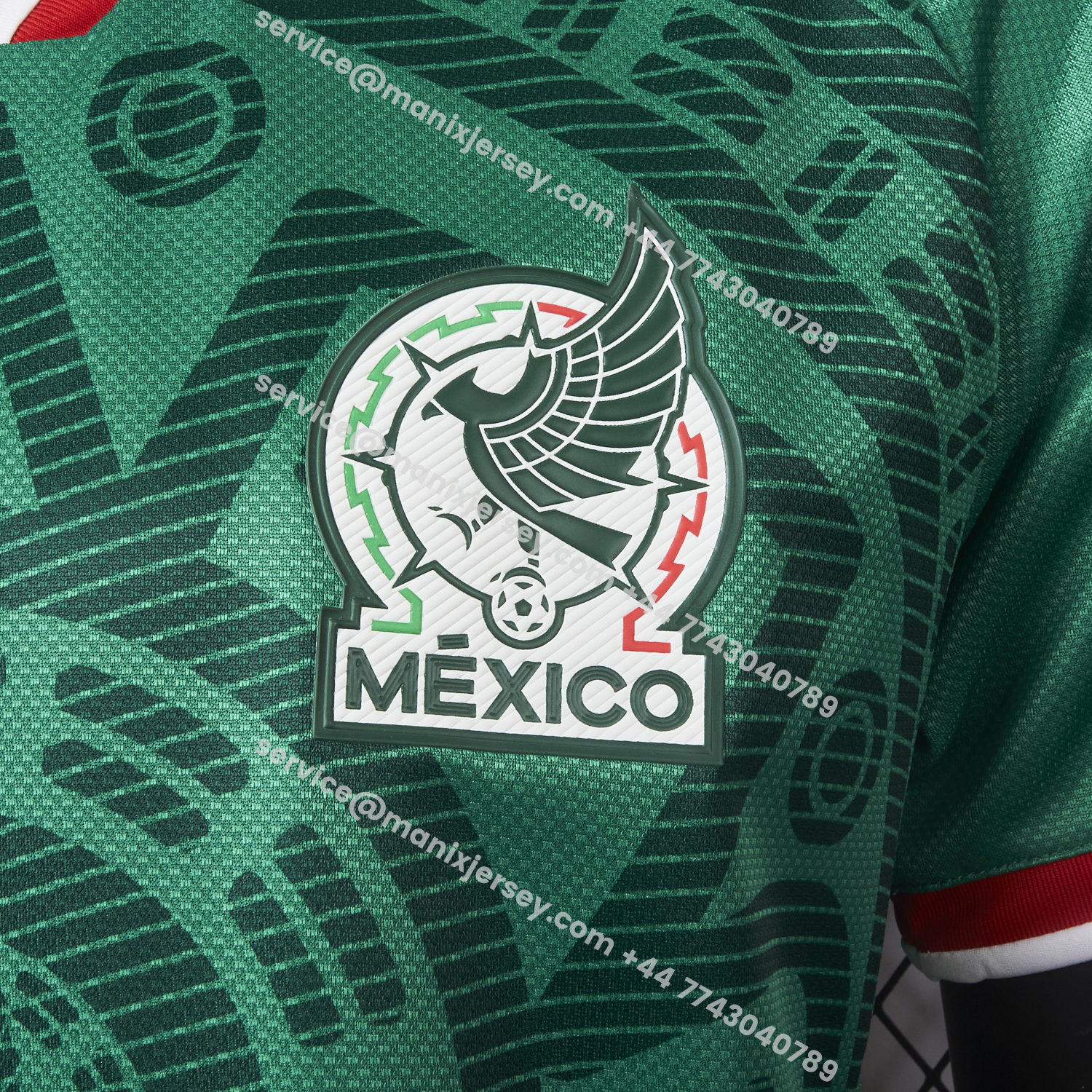 ManixJersey.com | Mexico 25-26 Home Jersey (Leaked Version) - Player Version -Customize Name, Number and Patch | Worldwide Shipping