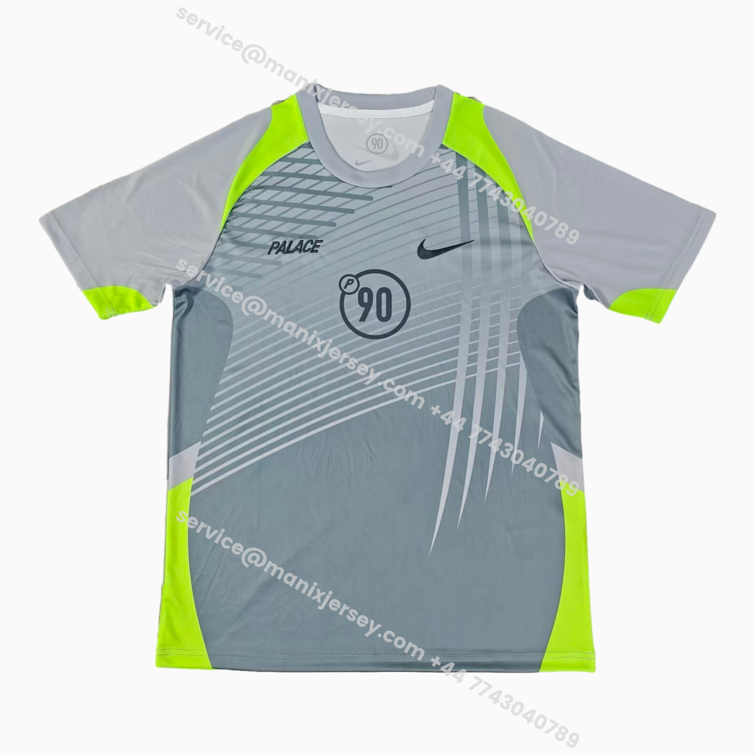 ManixJersey.com | Nike 2026 T90 Green And Grey Special Jersey -Customize Name, Number and Patch | Worldwide Shipping