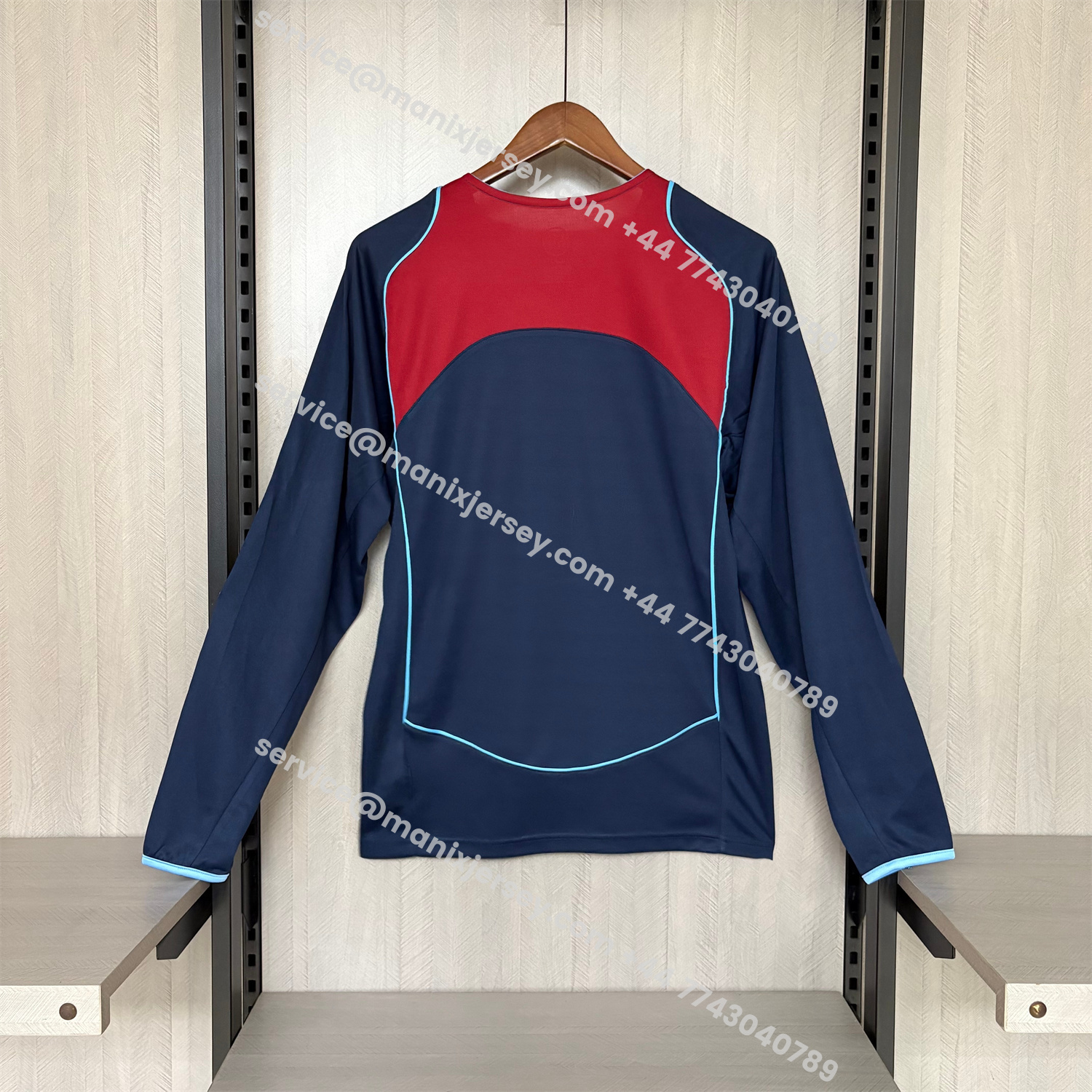 ManixJersey.com | Retro Atletico Madrid 2004-05 Away Long Sleeves Jersey - S.p.i.d.e.r M.a.n -Customize Name, Number and Patch | Worldwide Shipping