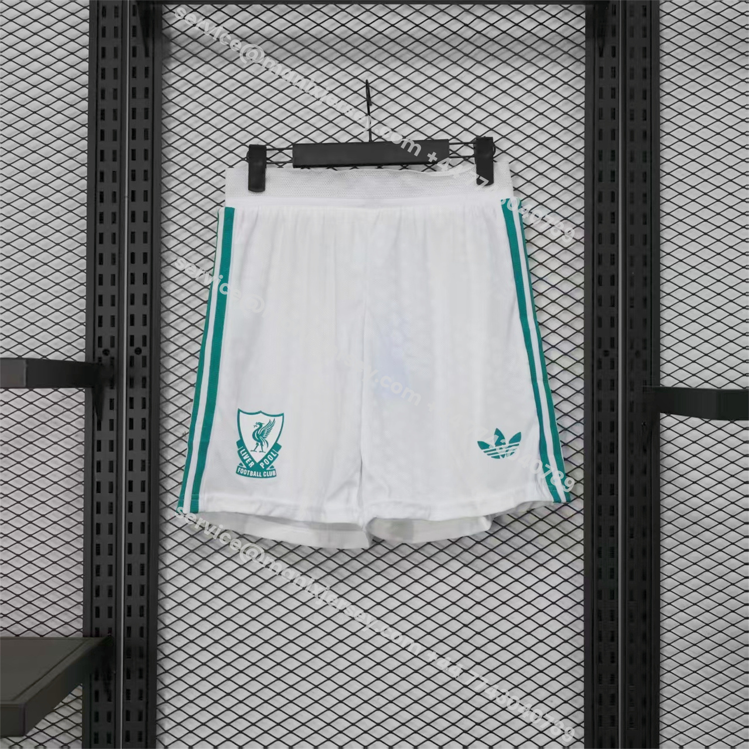ManixJersey.com | Liver.pool 25-26 Third White Shorts - Player Version -Customize Name, Number and Patch | Worldwide Shipping