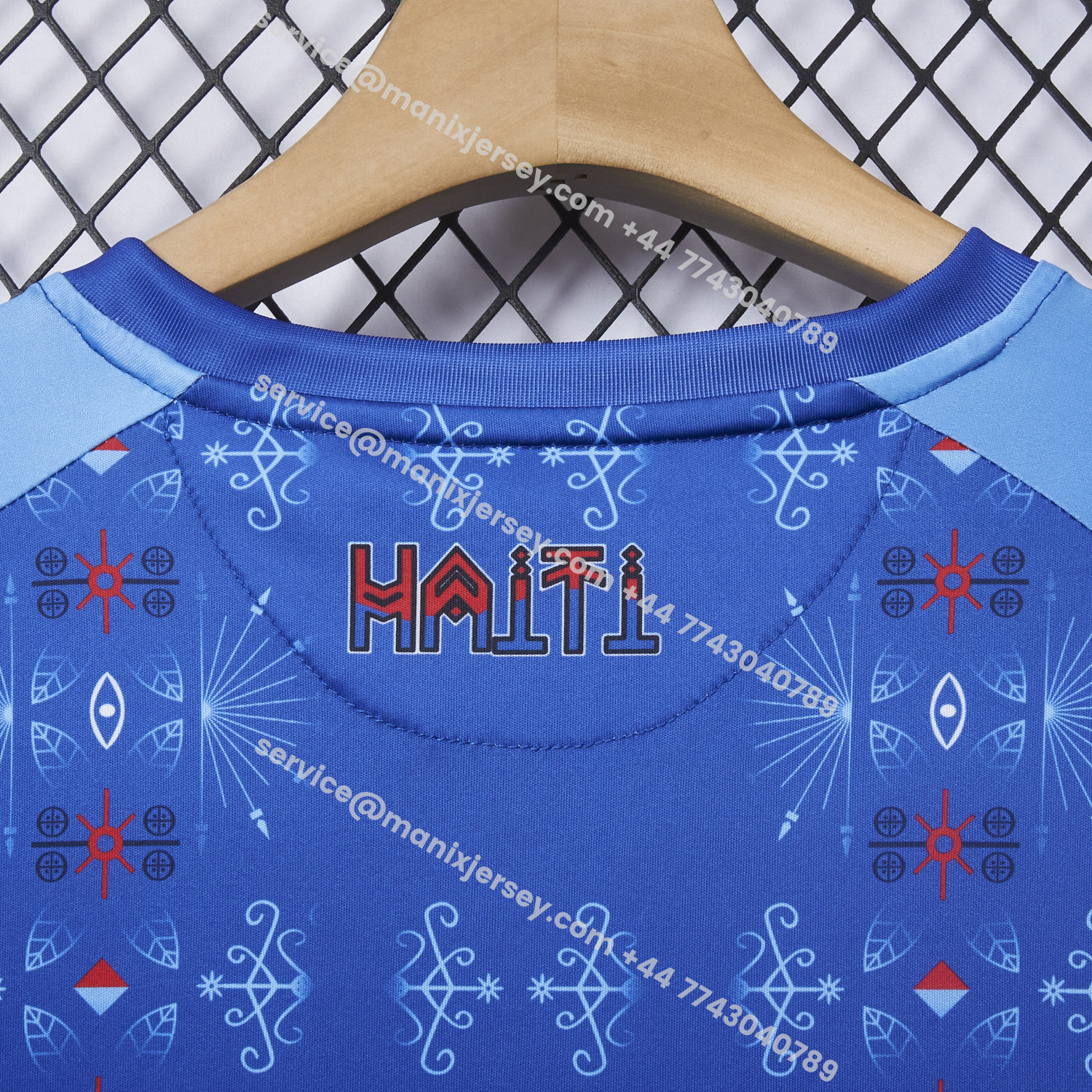 ManixJersey.com | Haiti 2026 Home Jersey - Fans Version -Customize Name, Number and Patch | Worldwide Shipping