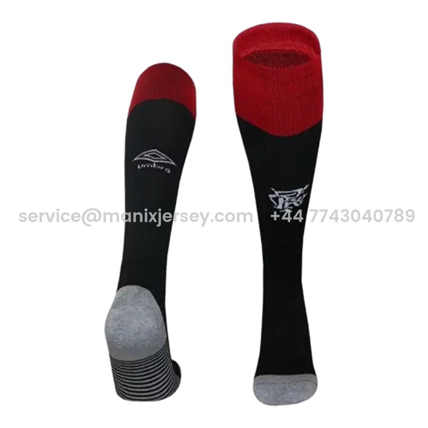 ManixJersey.com | Glasgow Rangers 25-26 Home Socks - Black -Customize Name, Number and Patch | Worldwide Shipping