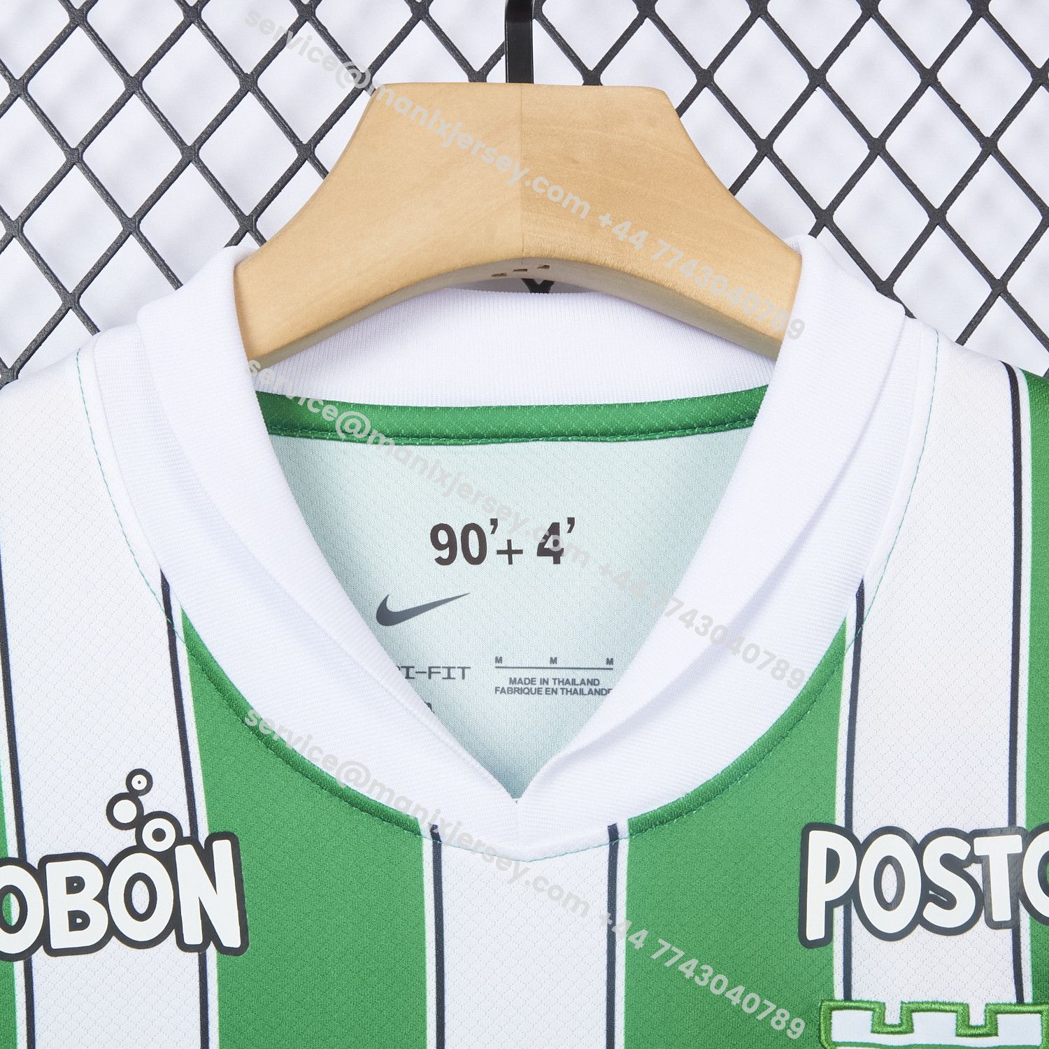 ManixJersey.com | Atlético Nacional 2026 Home Jersey - Fans Version -Customize Name, Number and Patch | Worldwide Shipping