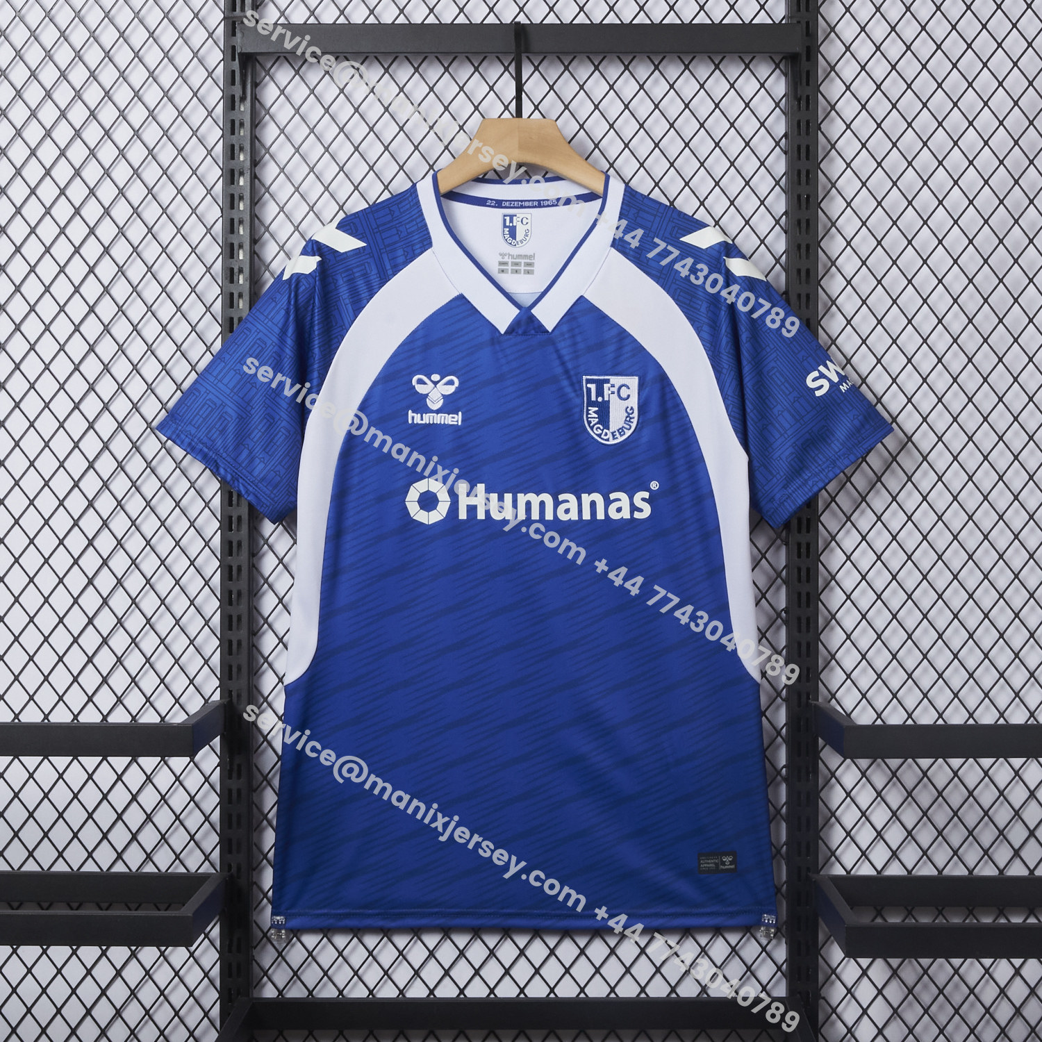 ManixJersey.com | Magdeburg 25-26 Home Jersey - Fans Version -Customize Name, Number and Patch | Worldwide Shipping