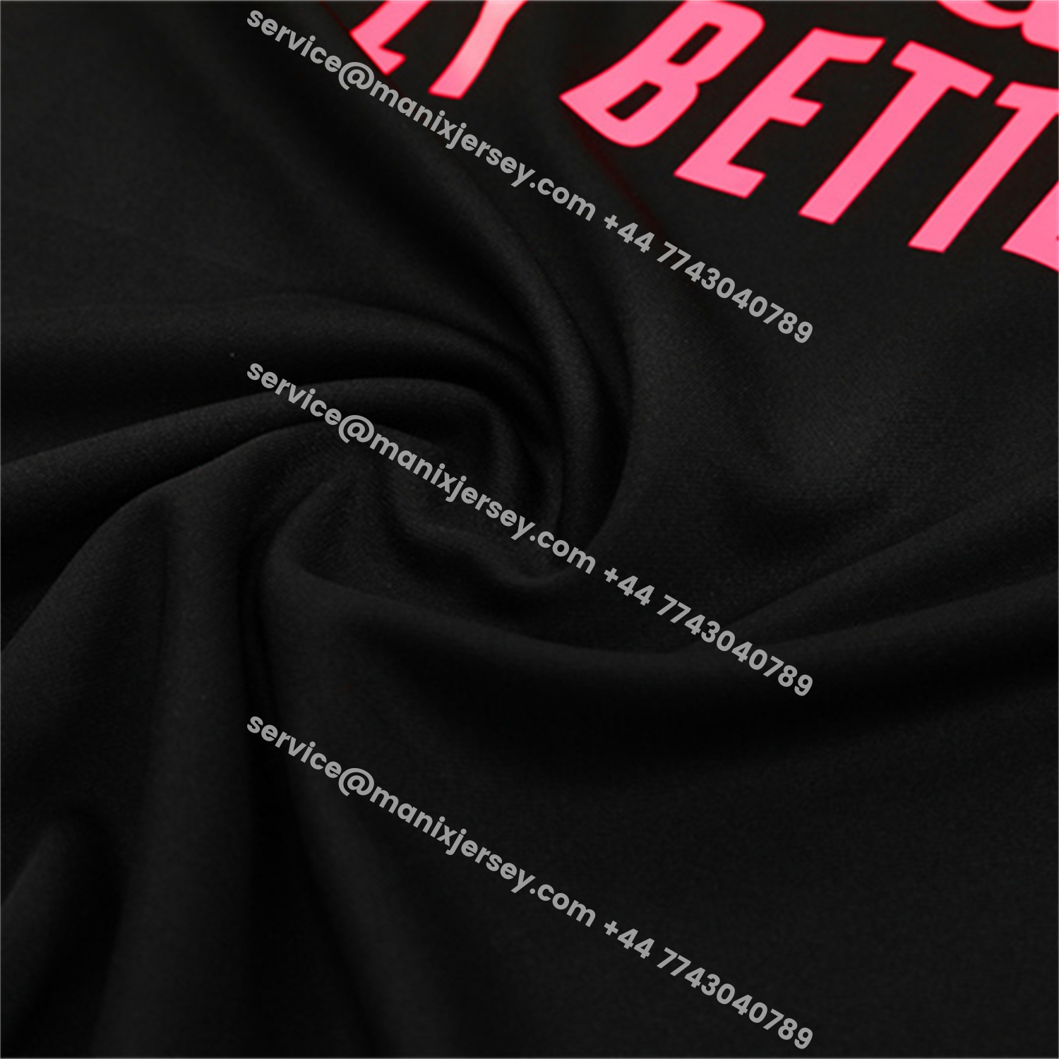 ManixJersey.com | Arsenal 25-26 Long Sleeve Training Set - Pink Logo Black Top & Black Pants -Customize Name, Number and Patch | Worldwide Shipping