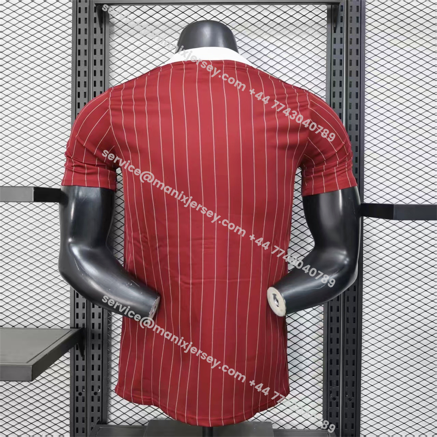 ManixJersey.com | Ajax 25-26 Icon Range Travel Special Edition Red Jersey - Player Version -Customize Name, Number and Patch | Worldwide Shipping