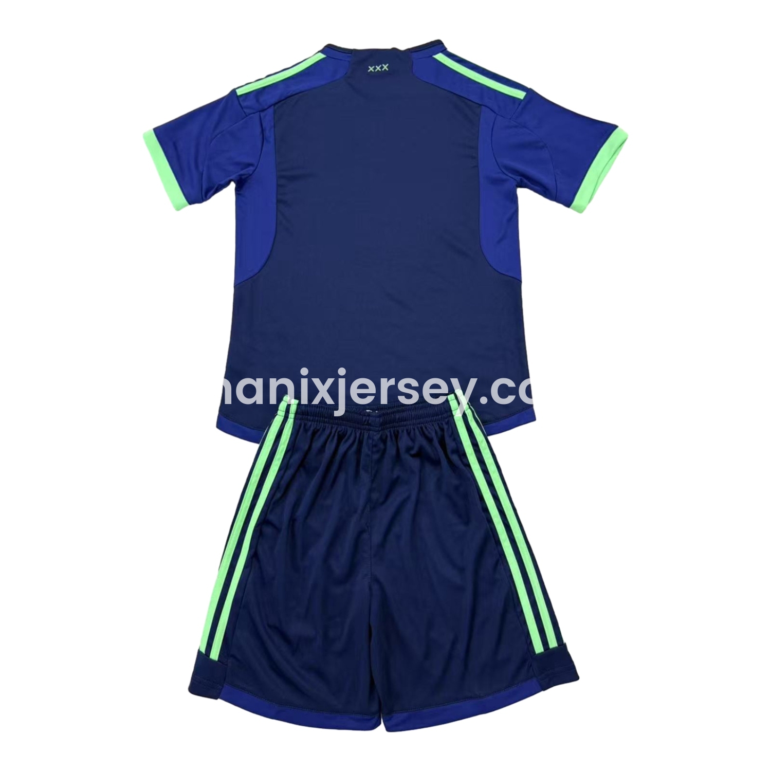 ManixJersey.com | Ajax 24-25 Blue Special Edition Men's Adult Jersey Set - Fans Version -Customize Name, Number and Patch | Worldwide Shipping