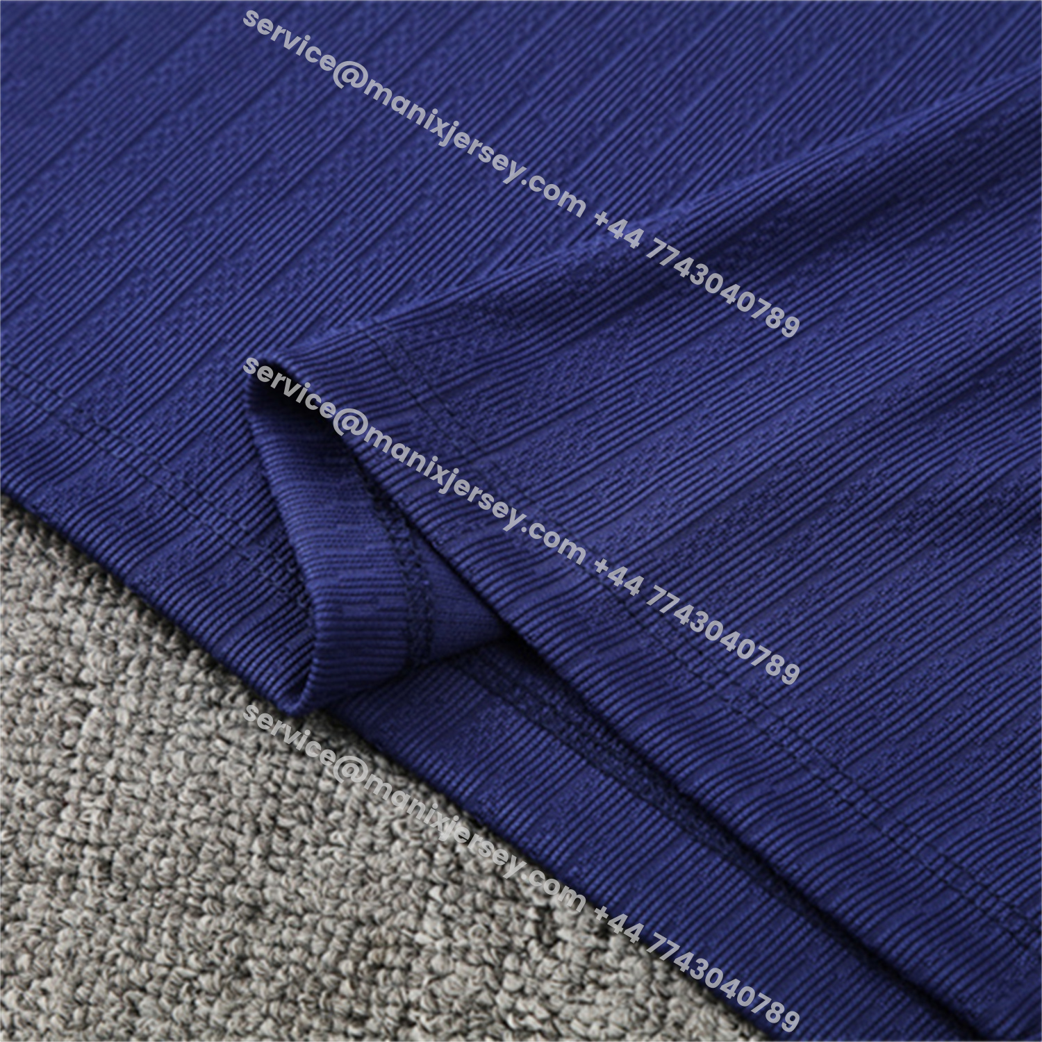 ManixJersey.com | Barcelona 25-26 Long Sleeve Training Set - Royal Blue Top Orange Sponsor & Royal Blue Pants -Customize Name, Number and Patch | Worldwide Shipping