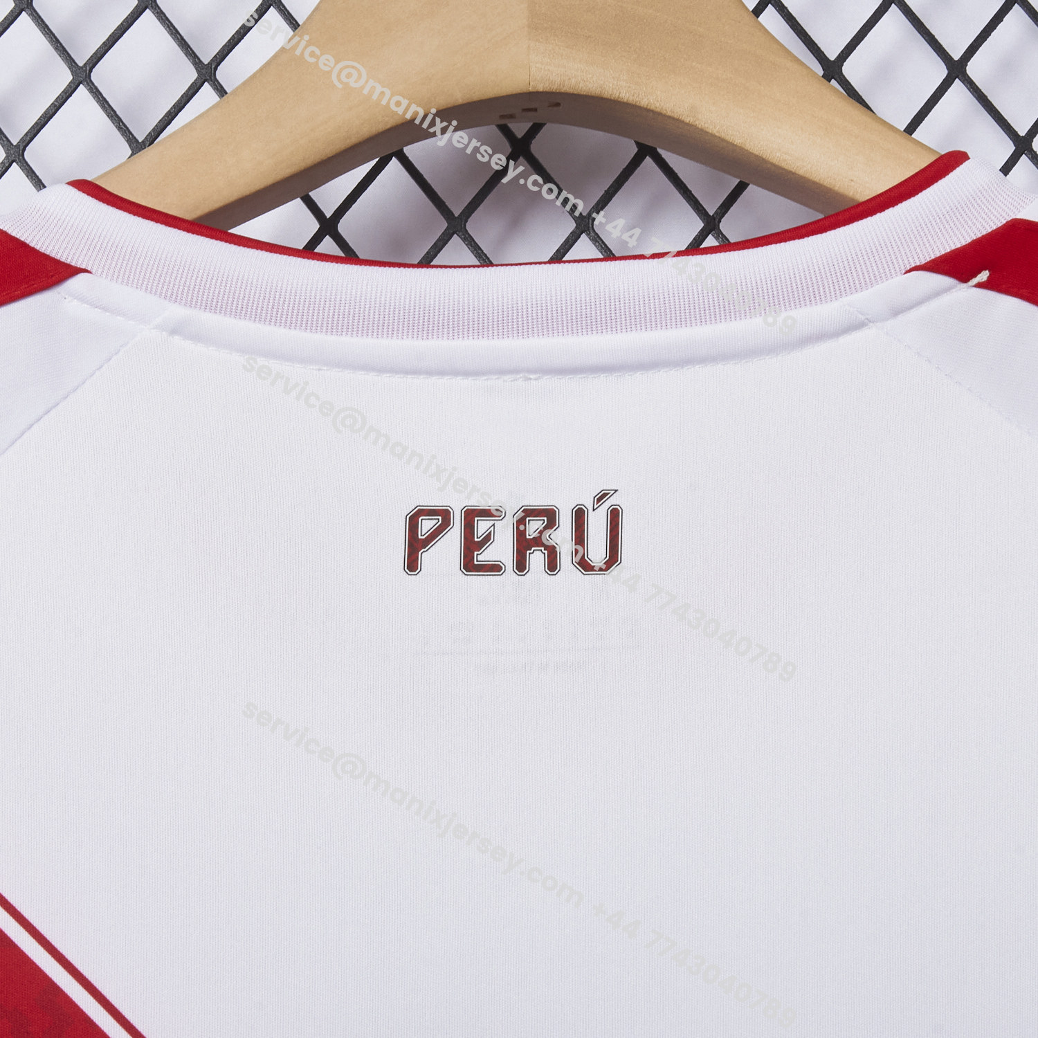 ManixJersey.com | Peru 2026 Home Jersey - Fans Version -Customize Name, Number and Patch | Worldwide Shipping