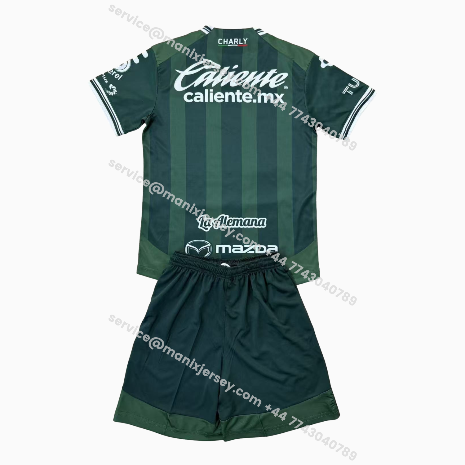 ManixJersey.com | Club León 25-26 Home Men's Adult Jersey Set - Fans Version -Customize Name, Number and Patch | Worldwide Shipping