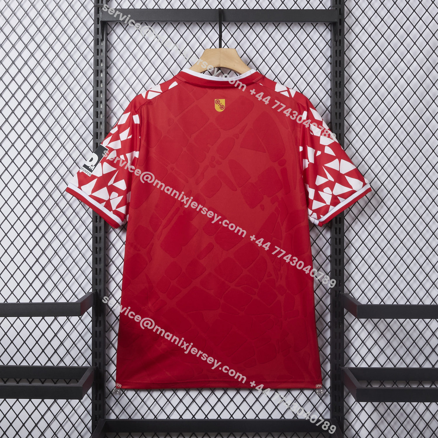 ManixJersey.com | Mainz 25-26 Home Jersey - Fans Version -Customize Name, Number and Patch | Worldwide Shipping