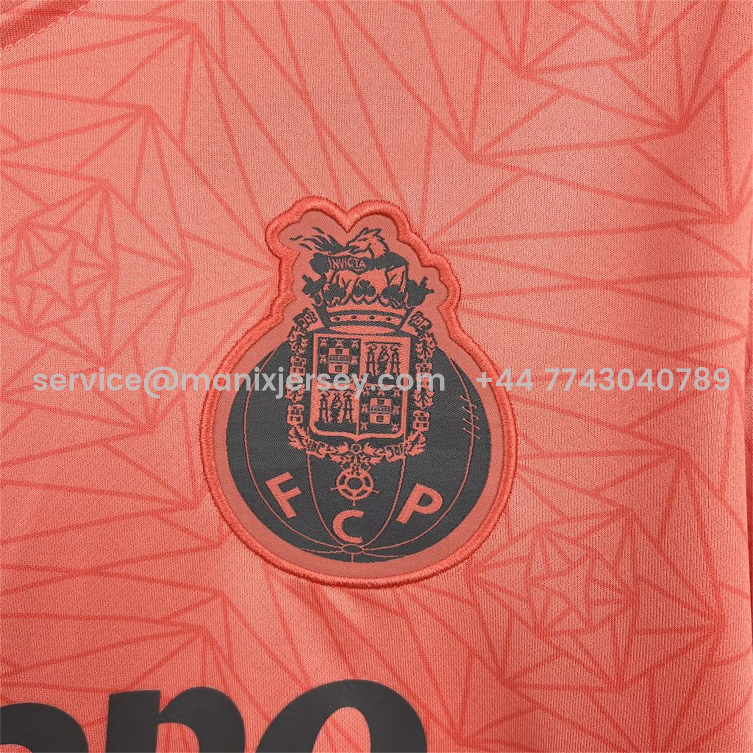 ManixJersey.com | Porto 25-26 Away Orange Jersey - Fans Version -Customize Name, Number and Patch | Worldwide Shipping