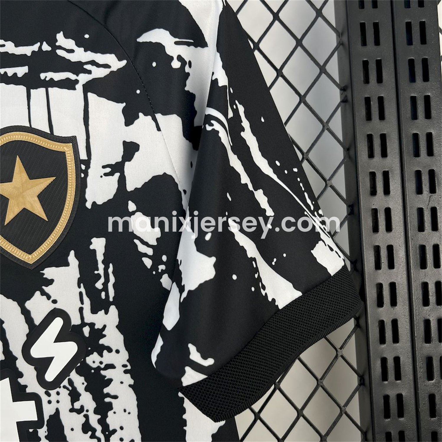 ManixJersey.com | Botafogo 25-26 Fourth Jersey - Fans Version -Customize Name, Number and Patch | Worldwide Shipping