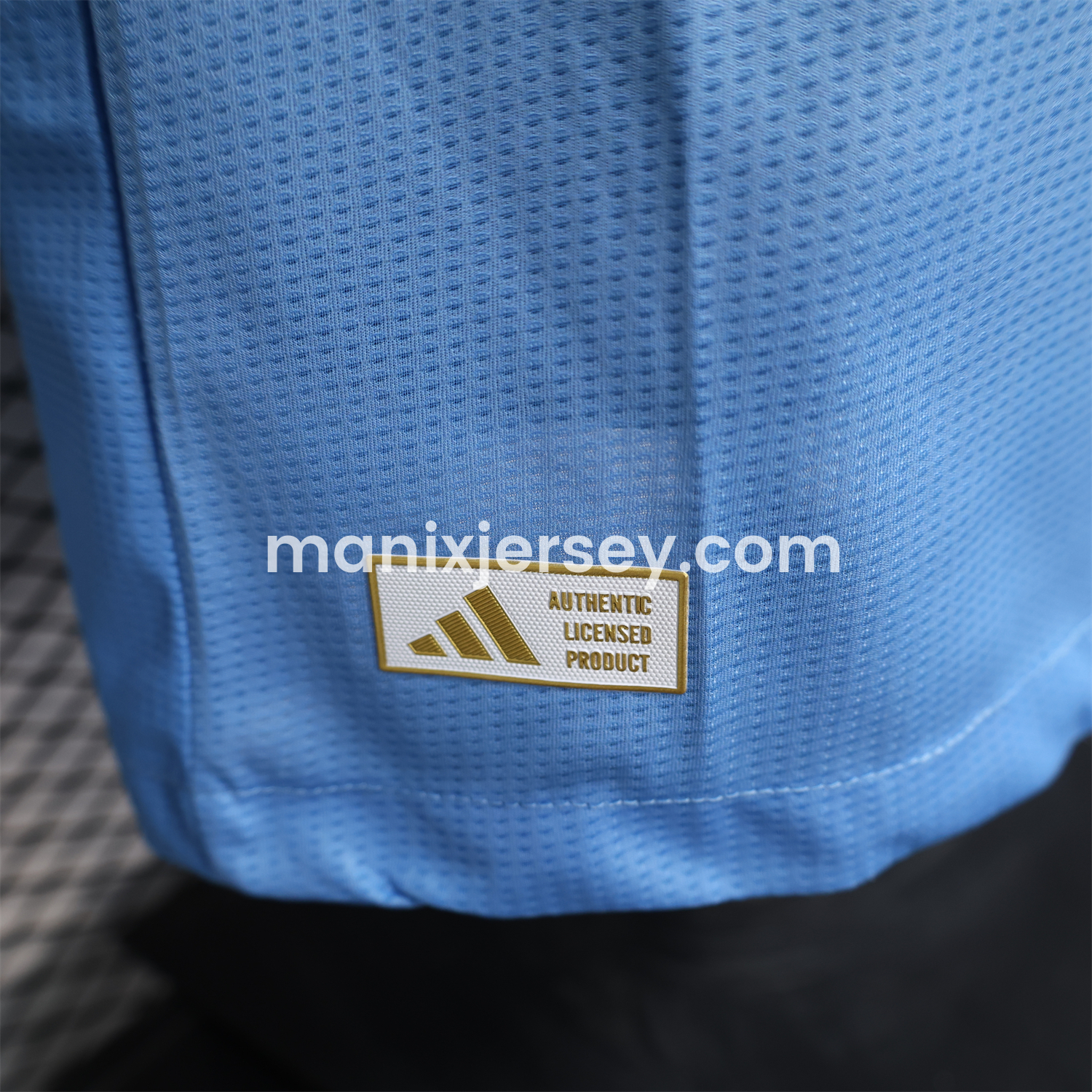 ManixJersey.com | Real Madrid 25-26 Blue Goalkeeper Jersey - Player Version -Customize Name, Number and Patch | Worldwide Shipping