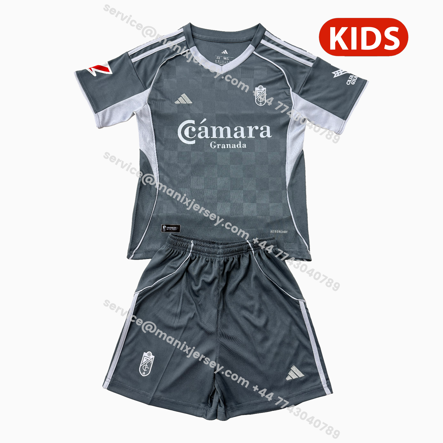 ManixJersey.com | Granada 25-26 Third Kids Kit -Customize Name, Number and Patch | Worldwide Shipping