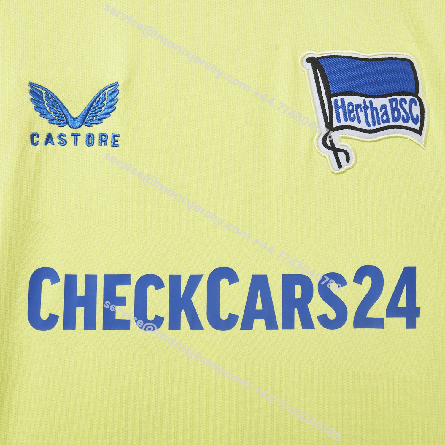 ManixJersey.com | Hertha BSC 25-26 Third Jersey - Fans Version -Customize Name, Number and Patch | Worldwide Shipping