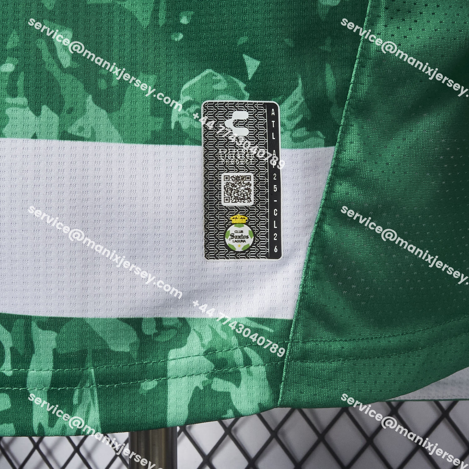 ManixJersey.com | Santos Laguna 25-26 Home Jersey - Player Version -Customize Name, Number and Patch | Worldwide Shipping