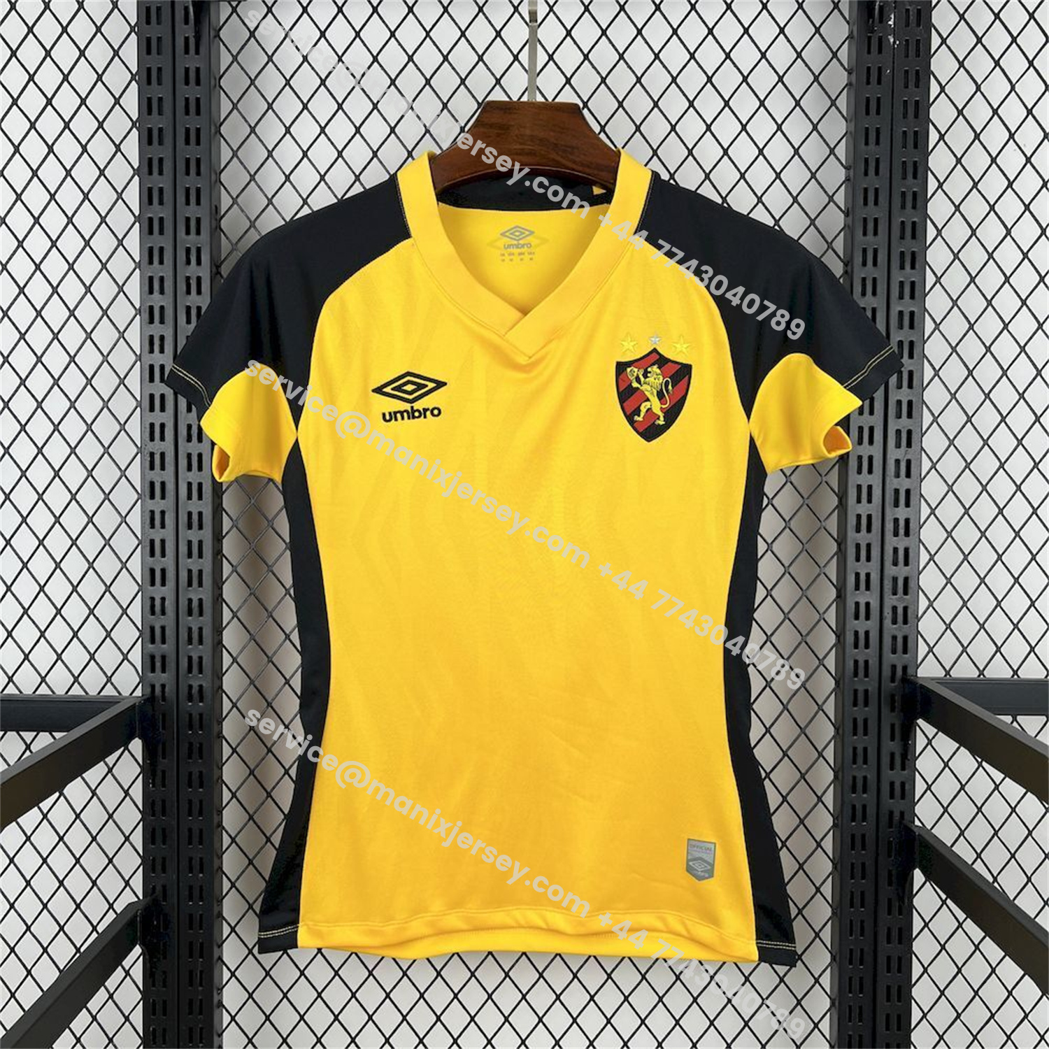 ManixJersey.com | Women's Recife 25-26 Away Unsponsored Jersey -Customize Name, Number and Patch | Worldwide Shipping