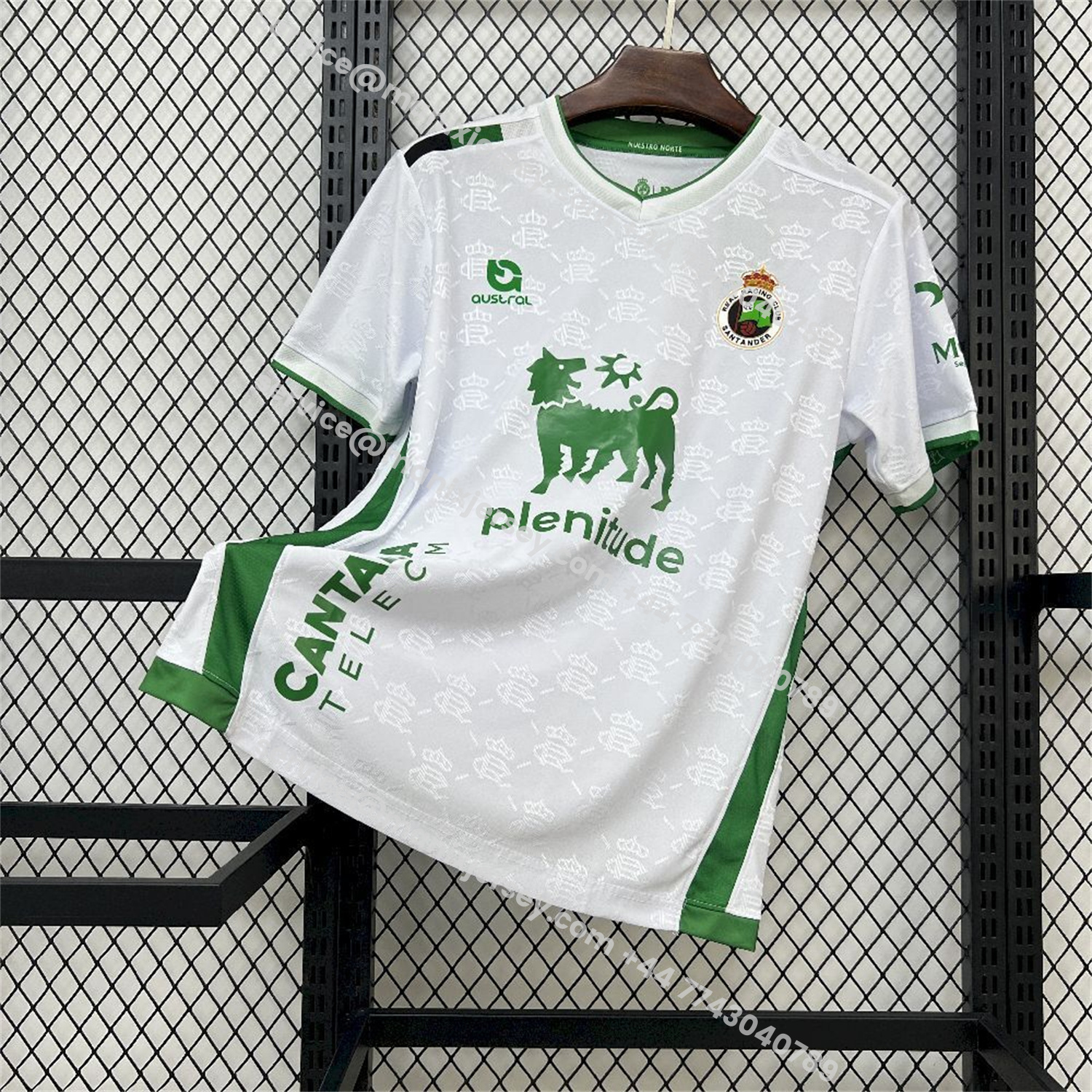 ManixJersey.com | Racing de Santander 25-26 Home Jersey - Fans Version -Customize Name, Number and Patch | Worldwide Shipping