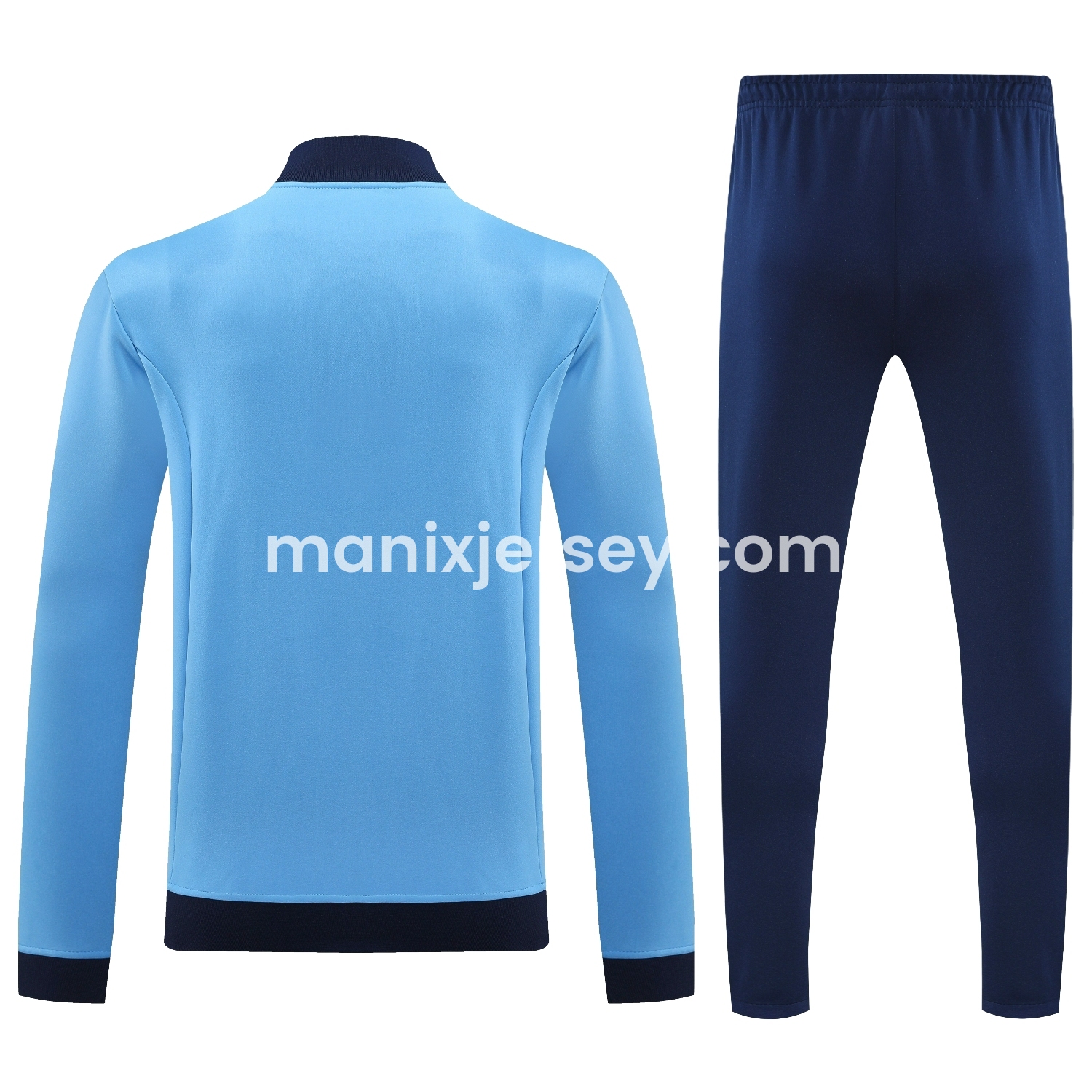 ManixJersey.com | Argentina 24-25 Throwback Jacket Training Tracksuit - Blue Jackets & Deep Blue Pants -Customize Name, Number and Patch | Worldwide Shipping