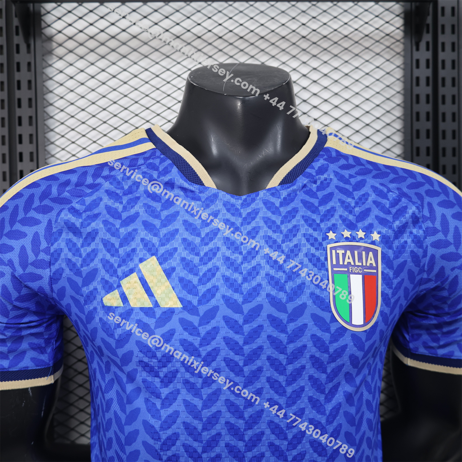 ManixJersey.com | Italy 25-26 Home (Informal-release Version) Jersey - Player Version -Customize Name, Number and Patch | Worldwide Shipping