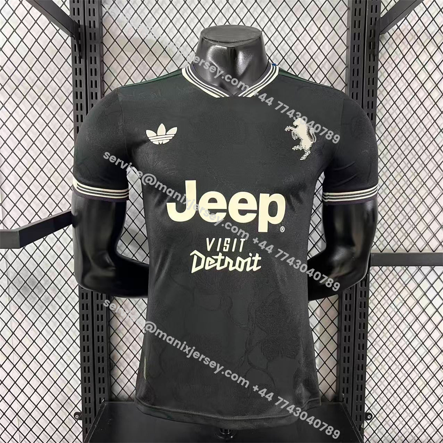 ManixJersey.com | Juventus 25-26 Third Jersey With Sponsors - Player Version -Customize Name, Number and Patch | Worldwide Shipping