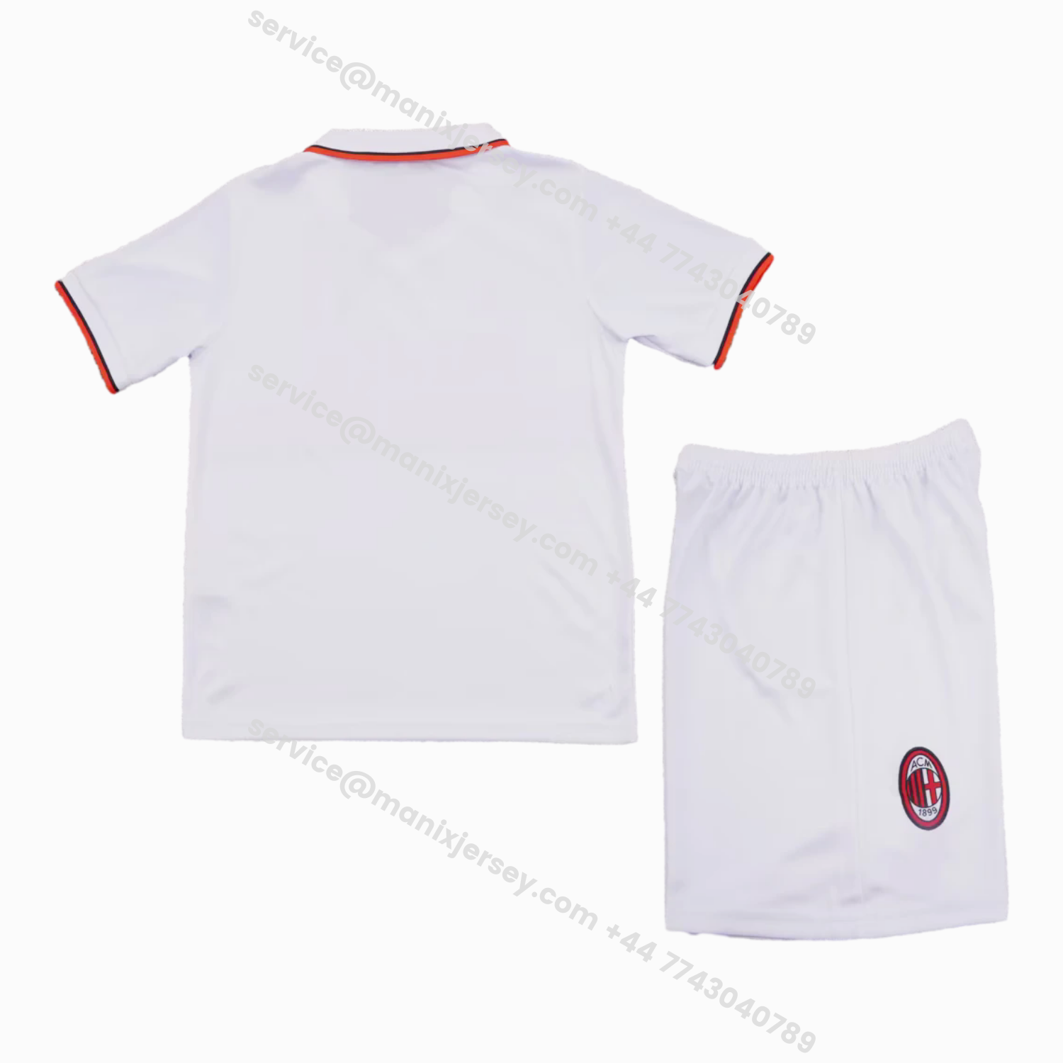 ManixJersey.com | Retro AC Milan 1993-94 Away Kids Kit -Customize Name, Number and Patch | Worldwide Shipping
