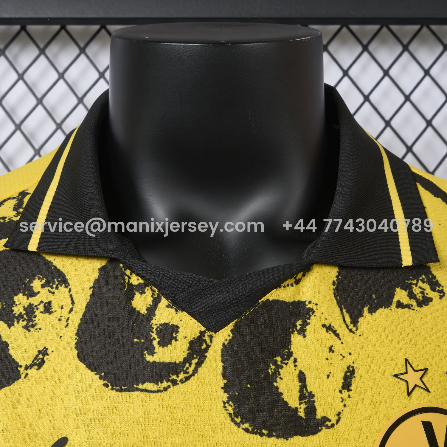 ManixJersey.com | Dortmund 2025 Club World Cup Home Jersey With Chest Sponsor - Player Version -Customize Name, Number and Patch | Worldwide Shipping
