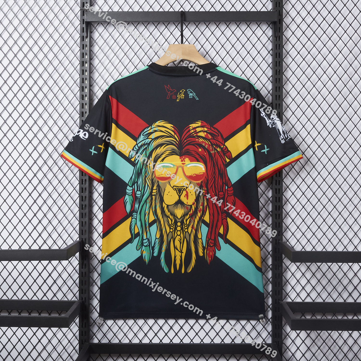 ManixJersey.com | Ajax 25-26 Graffiti Special Jersey - Fans Version -Customize Name, Number and Patch | Worldwide Shipping