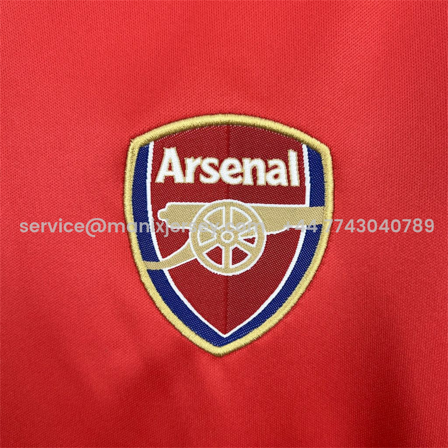 ManixJersey.com | Retro Arsenal 2016-17 Home Jersey -Customize Name, Number and Patch | Worldwide Shipping