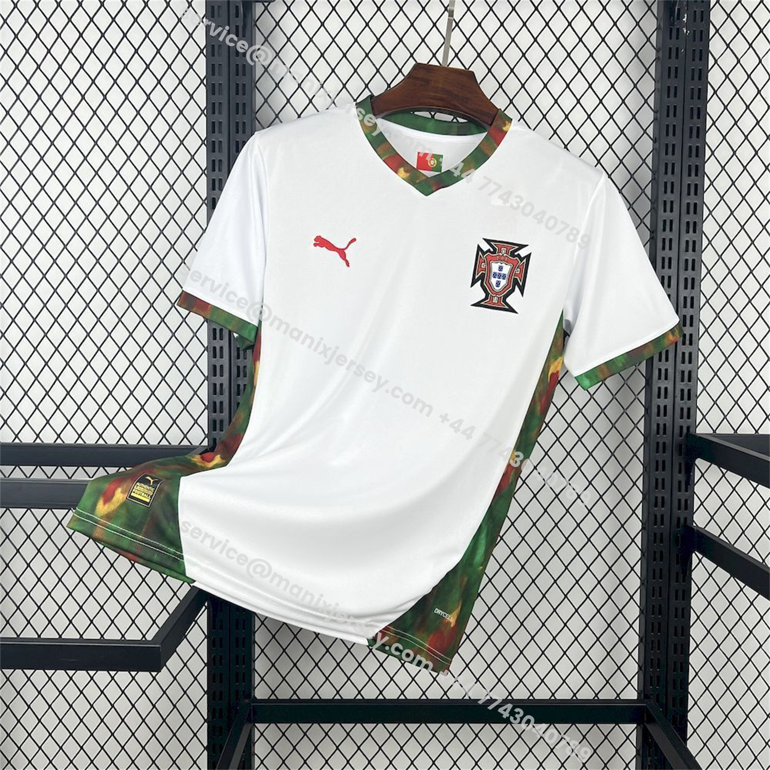 ManixJersey.com | Portugal 2026 White And Green Special Jersey - Fans Version -Customize Name, Number and Patch | Worldwide Shipping