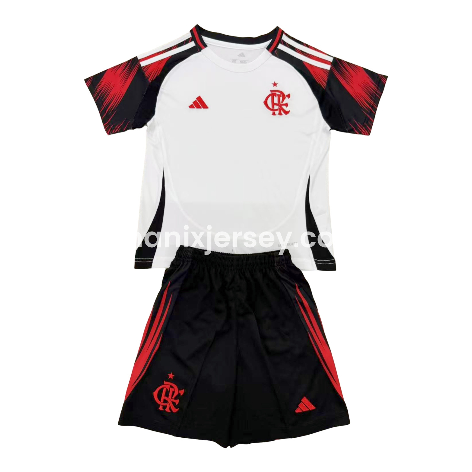 ManixJersey.com | Flamengo 25-26 Away Men's Adult Jersey Set - Fans Version -Customize Name, Number and Patch | Worldwide Shipping