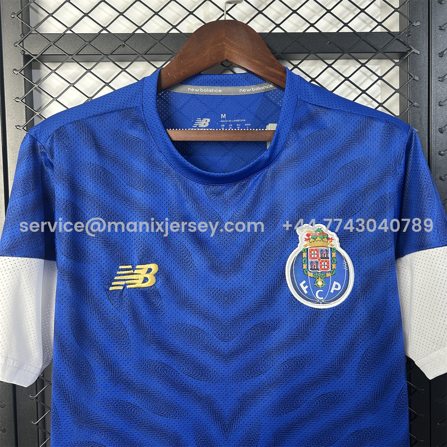 ManixJersey.com | Porto 25-26 Blue Pre-Match Training Jersey - Fans Version -Customize Name, Number and Patch | Worldwide Shipping