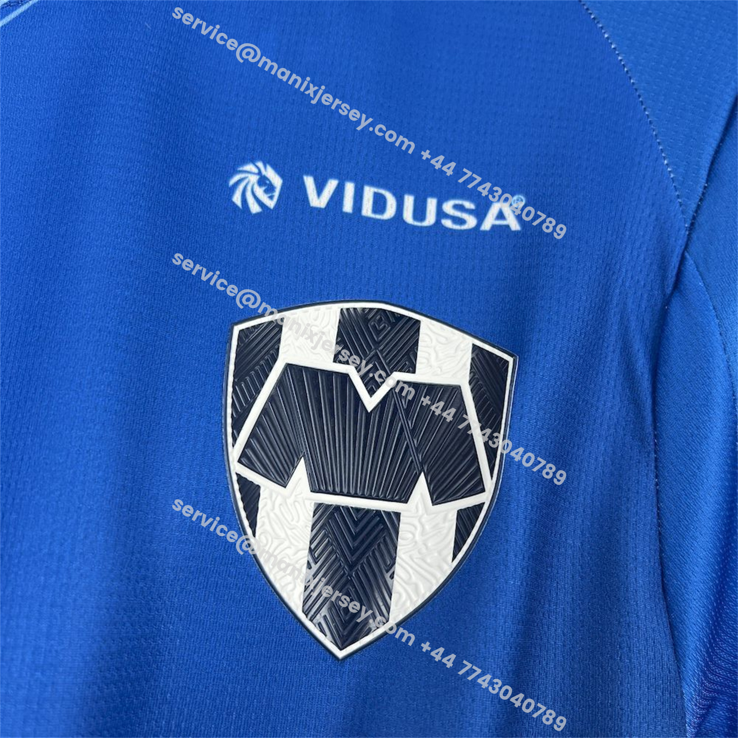 ManixJersey.com | Rayados Monterrey 25-26 Third Blue Jersey - Fans Version -Customize Name, Number and Patch | Worldwide Shipping
