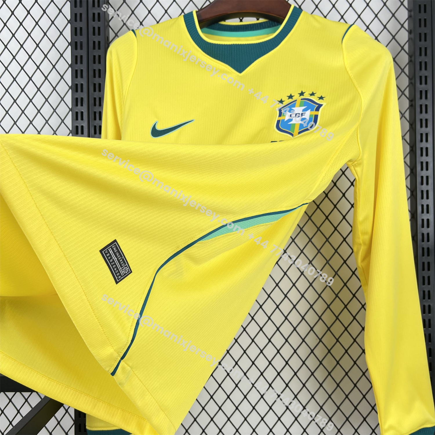 Brazil 2026 Home Long Sleeve Jersey - Fans Version:football jersey mysite: unitedjerseyfootball 邓江浪:football