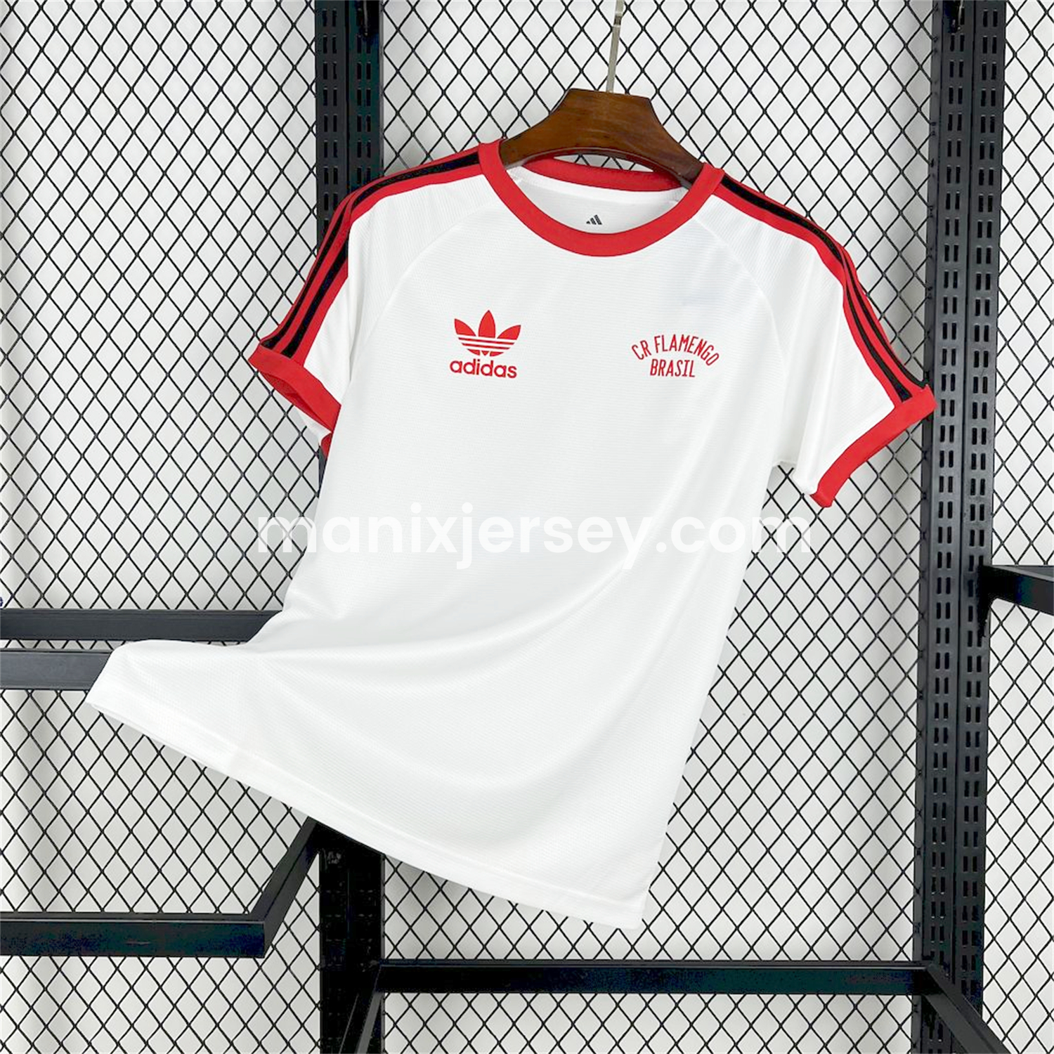 ManixJersey.com | Retro Flamengo 1981-82 Away Jersey -Customize Name, Number and Patch | Worldwide Shipping