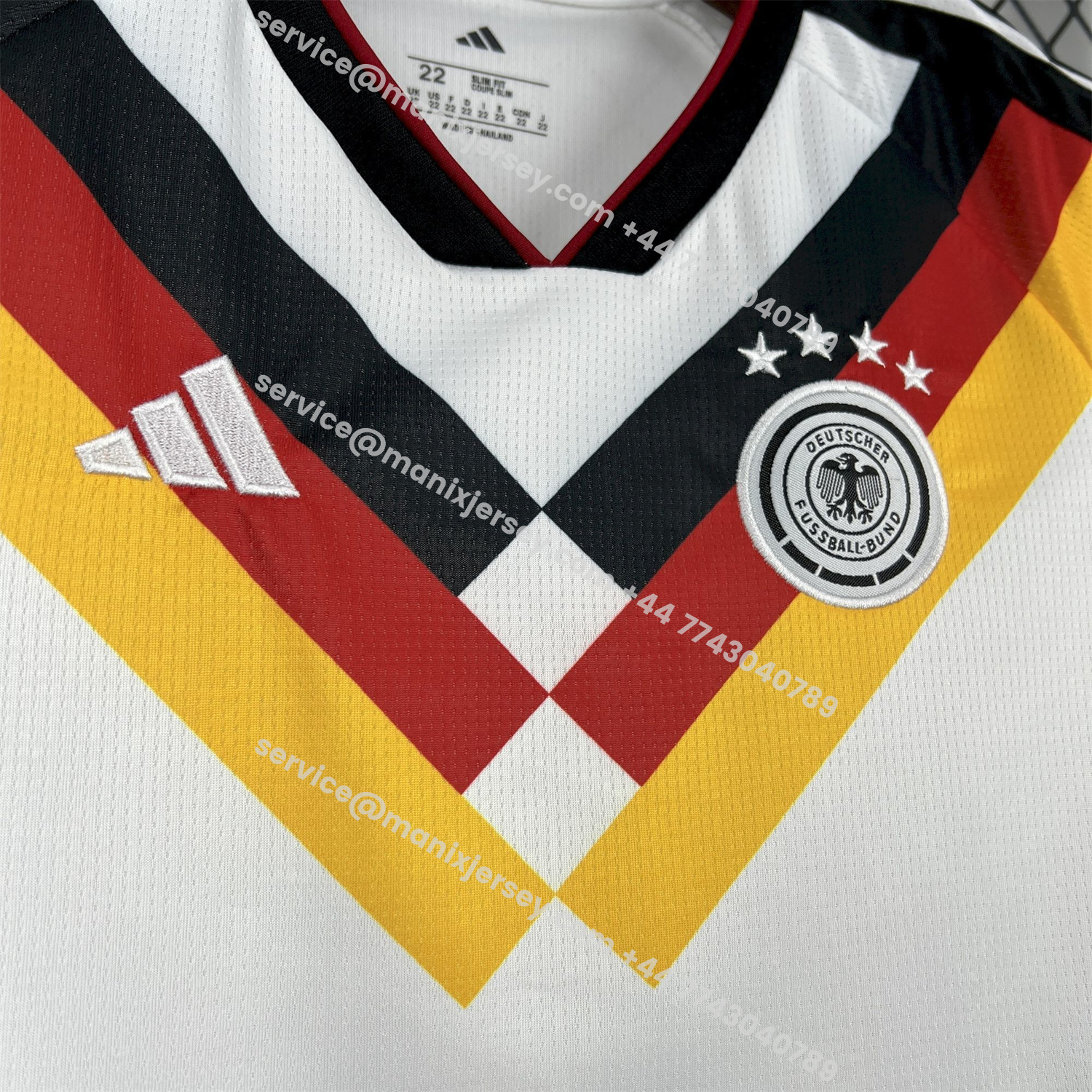 ManixJersey.com | Germany 2026 Home Kids Kit - Fans Version -Customize Name, Number and Patch | Worldwide Shipping