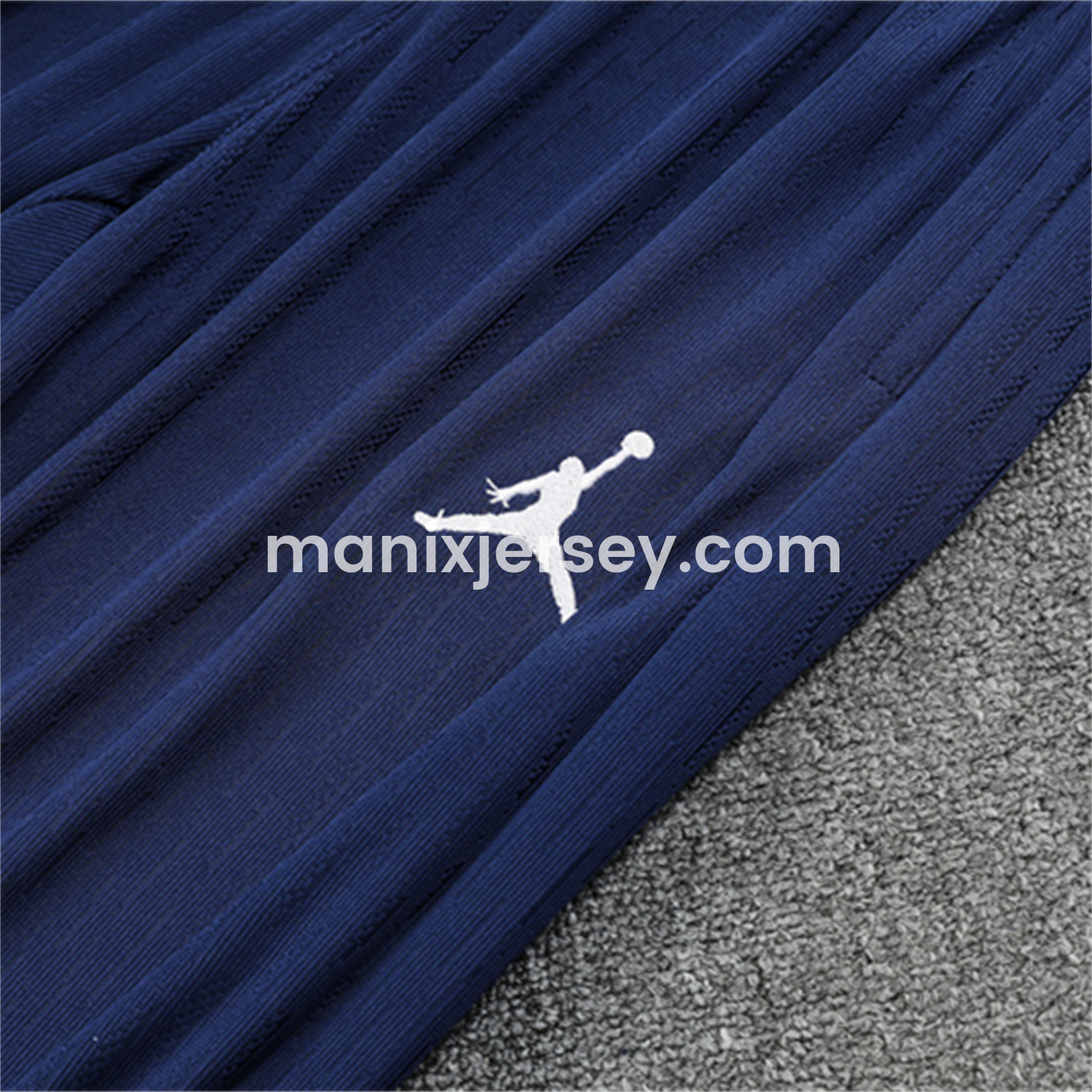 ManixJersey.com | Paris Saint-Germain PSG 25-26 Long Sleeves Training Set - Royal Blue Top & Royal Blue Pants -Customize Name, Number and Patch | Worldwide Shipping