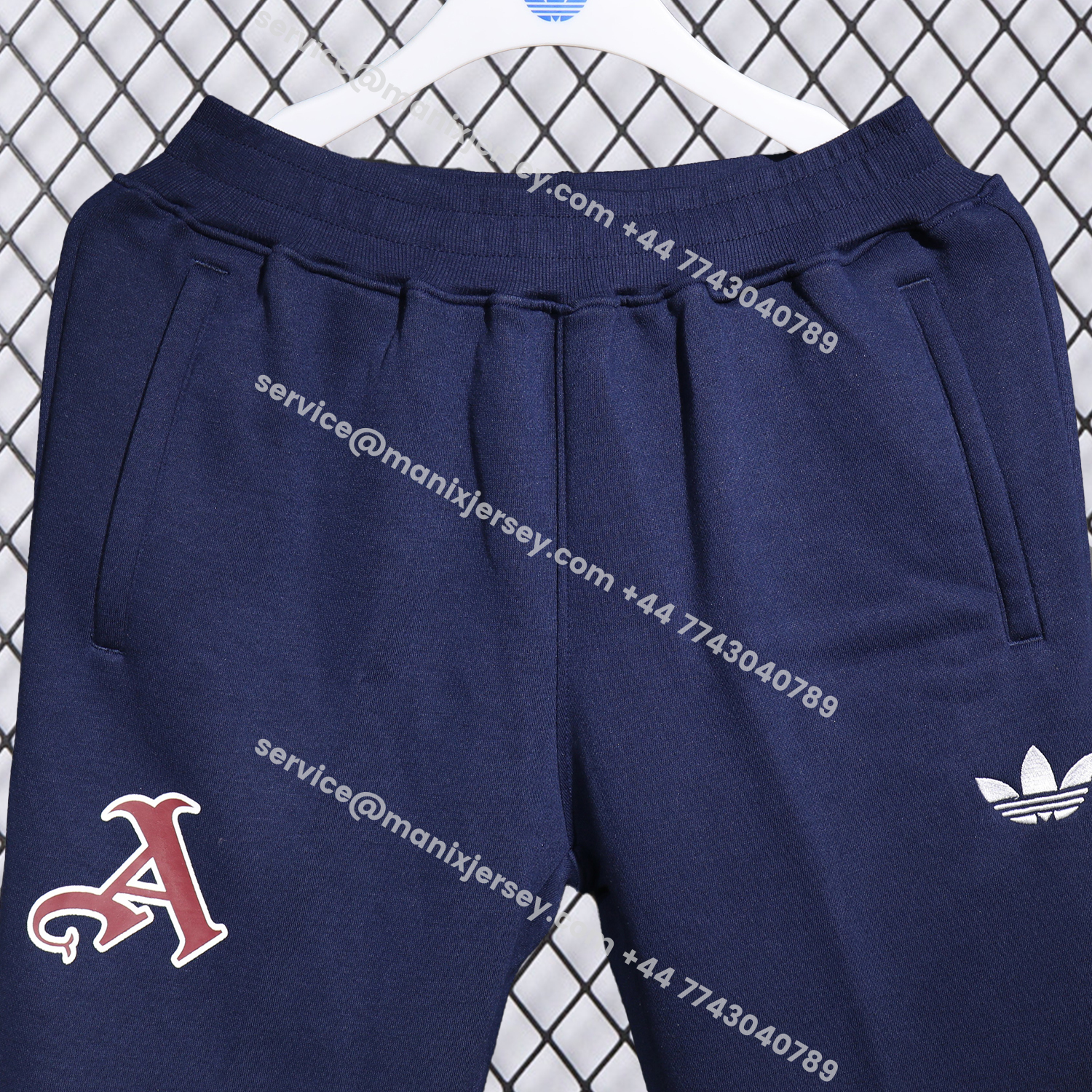 ManixJersey.com | Arsenal 25-26 Pure Color Training Set - Dark Blue Top and Dark Blue Pants -Customize Name, Number and Patch | Worldwide Shipping
