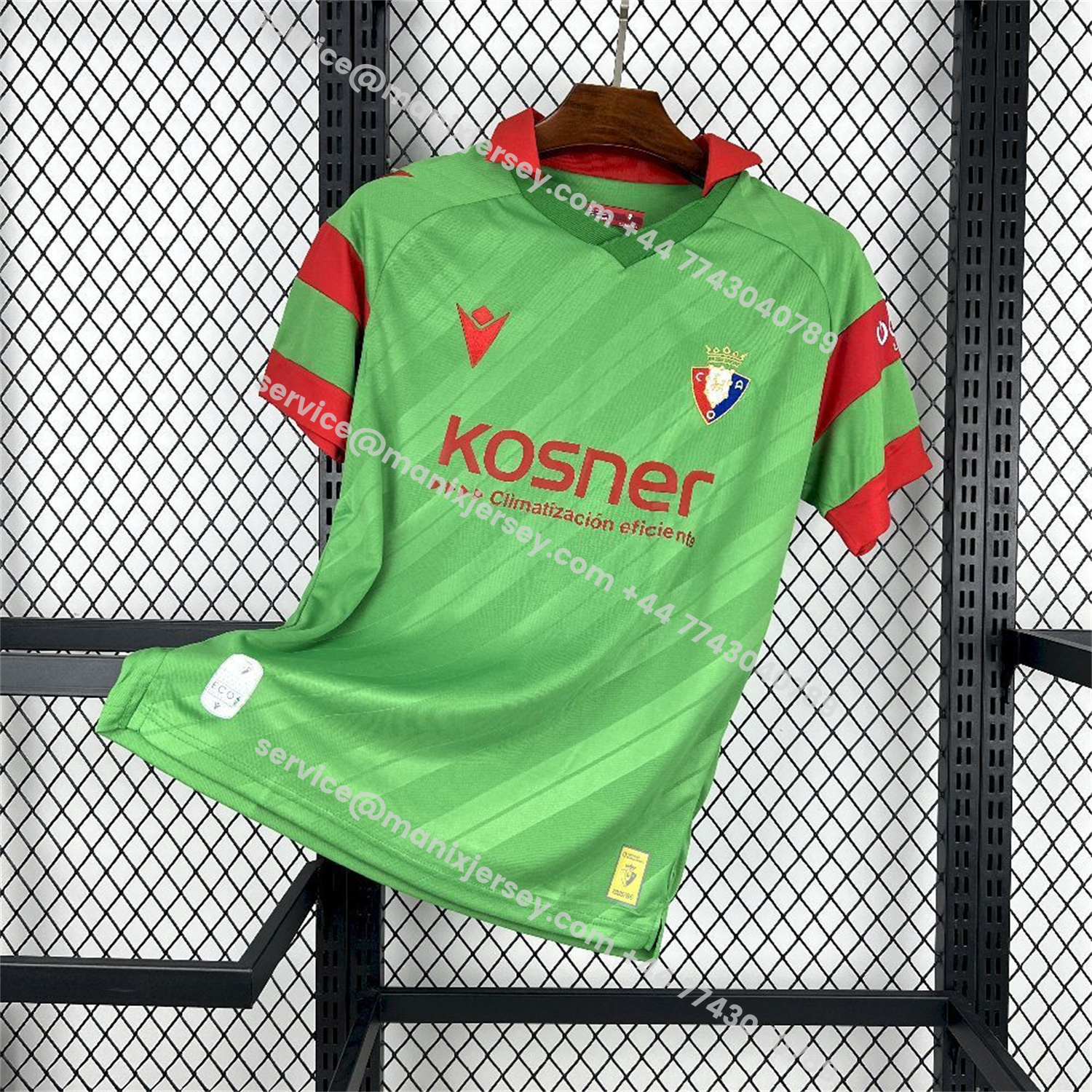 ManixJersey.com | Osasuna 25-26 Away Jersey - Fans Version -Customize Name, Number and Patch | Worldwide Shipping