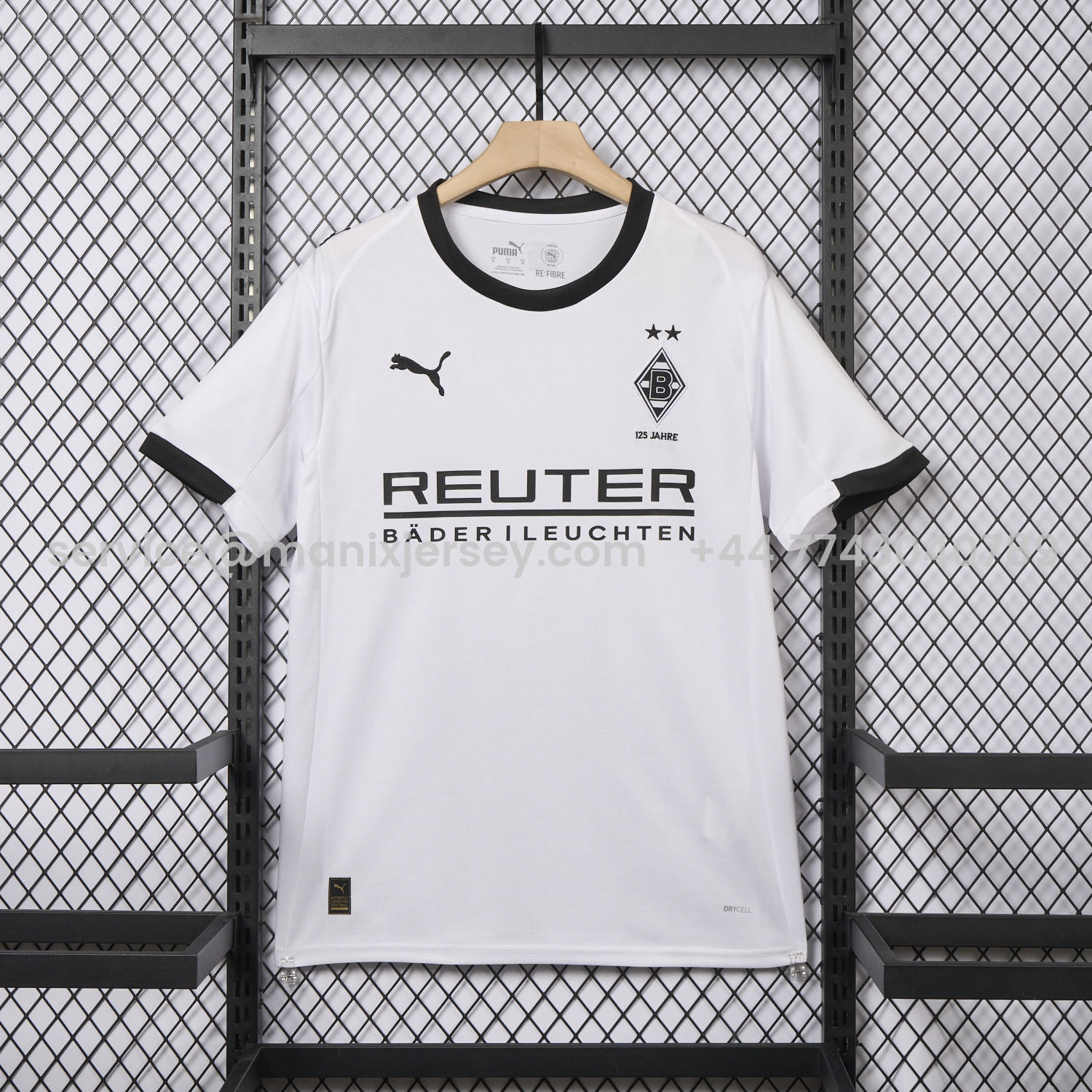 ManixJersey.com | Borussia Mönchengladbach 25-26 Home Jersey - Fans Version -Customize Name, Number and Patch | Worldwide Shipping