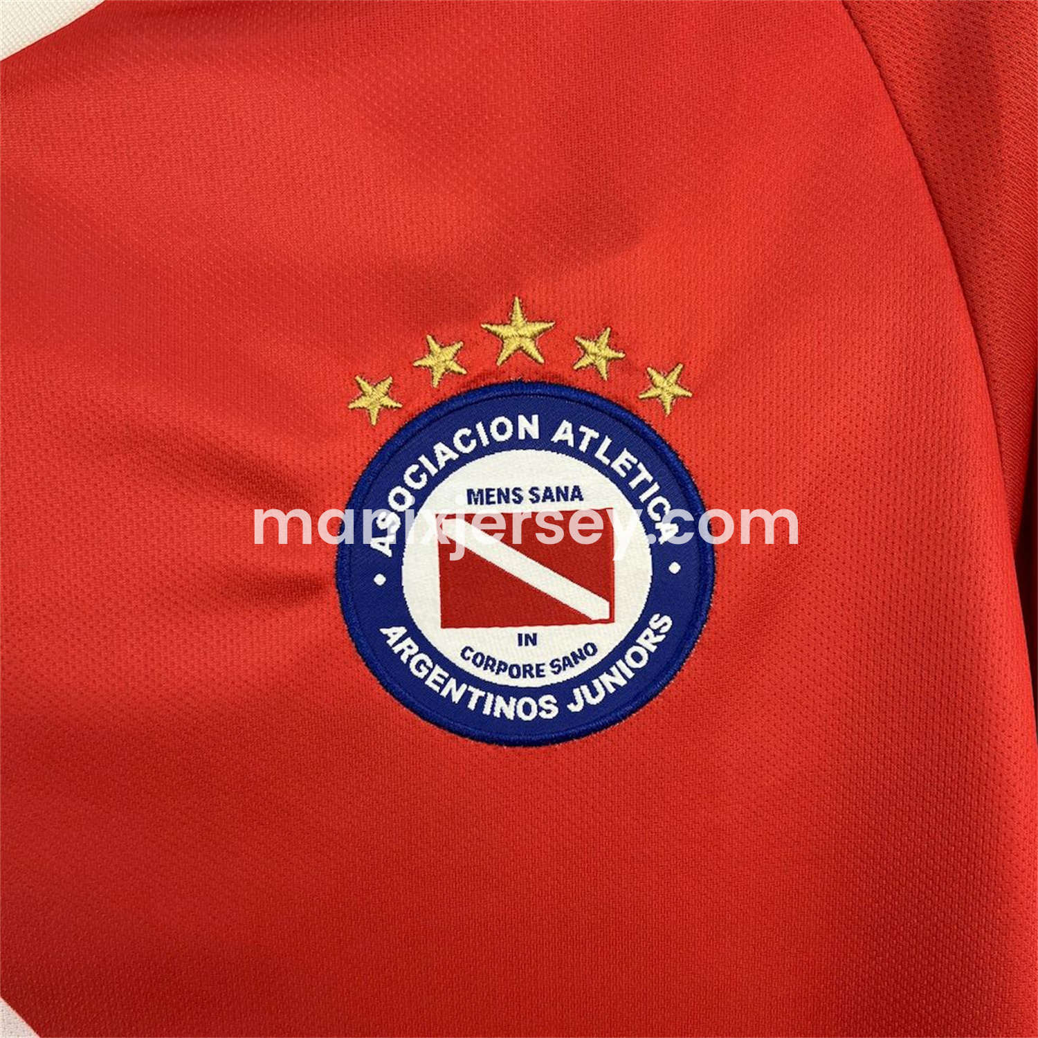 ManixJersey.com | Argentinos Juniors 25-26 Home Jersey - Fans Version -Customize Name, Number and Patch | Worldwide Shipping